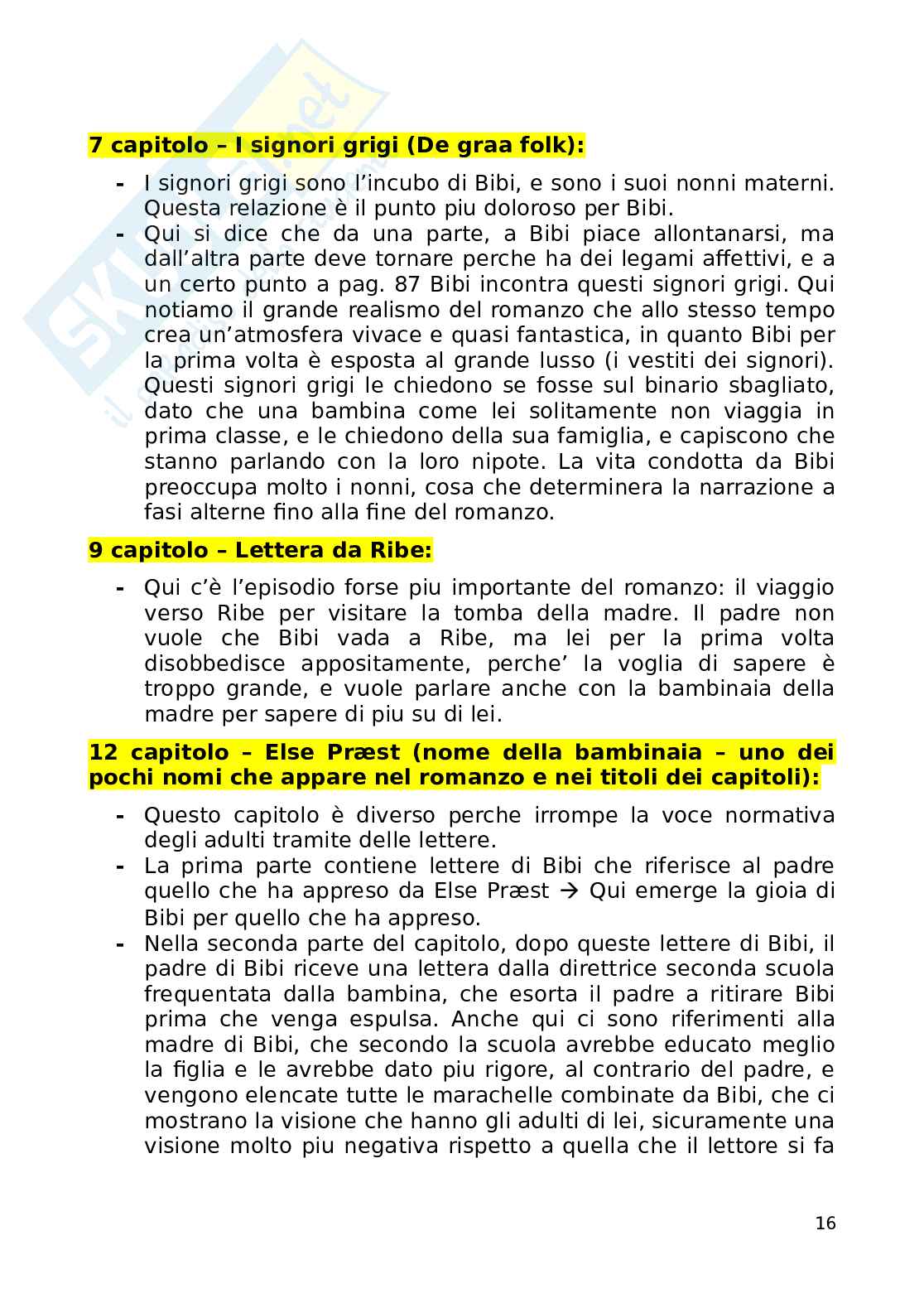 Appunti primo modulo Letterature e culture scandinave LM - Letteratura per l'infanzia Pag. 16