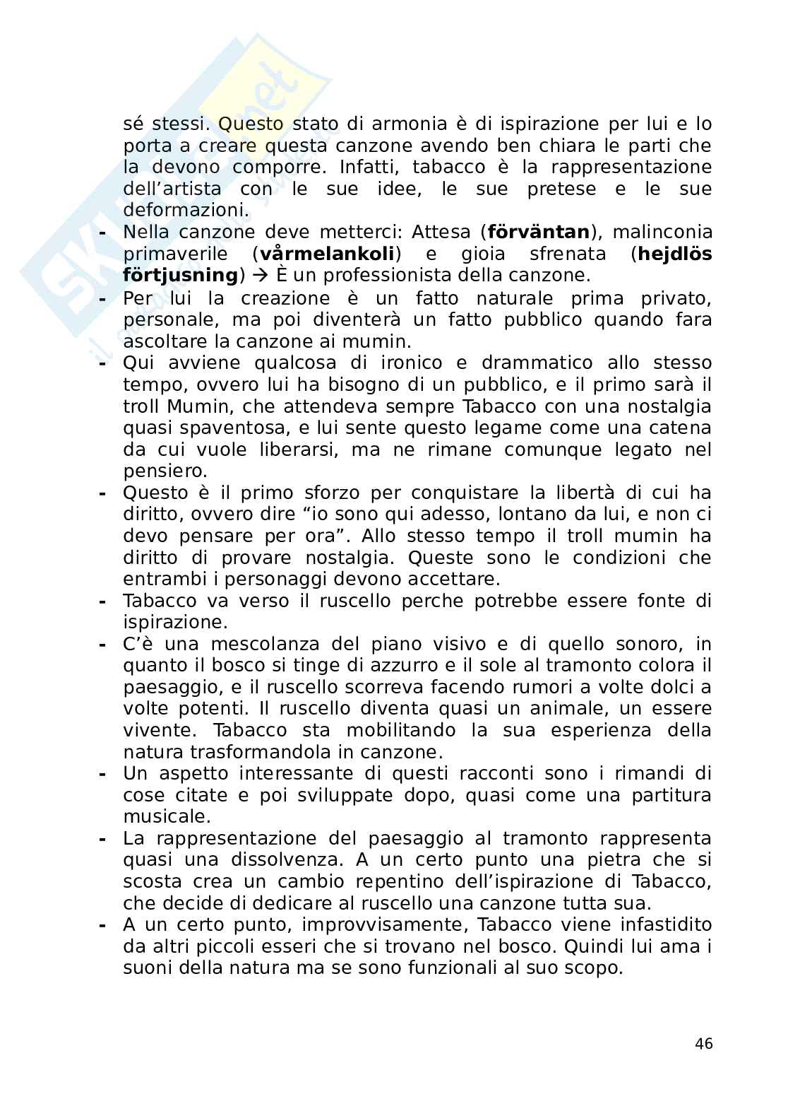 Appunti primo modulo Letterature e culture scandinave LM - Letteratura per l'infanzia Pag. 46