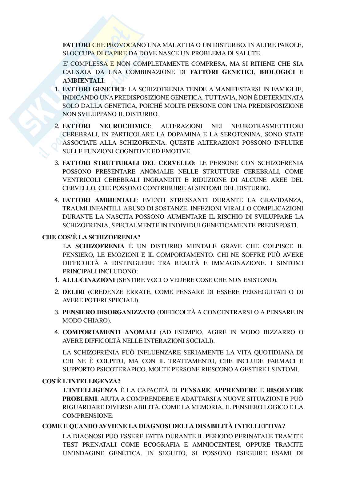 Paniere Neuropsichiatria infantile - Risposte aperte - aggiornato (2026) Pag. 11