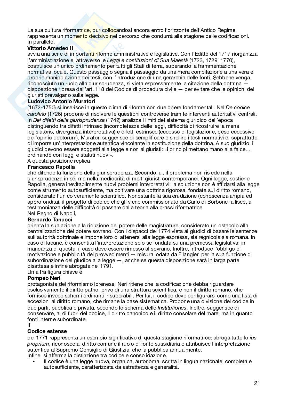 Diritto e giustizia nell'età contemporanea  Pag. 21