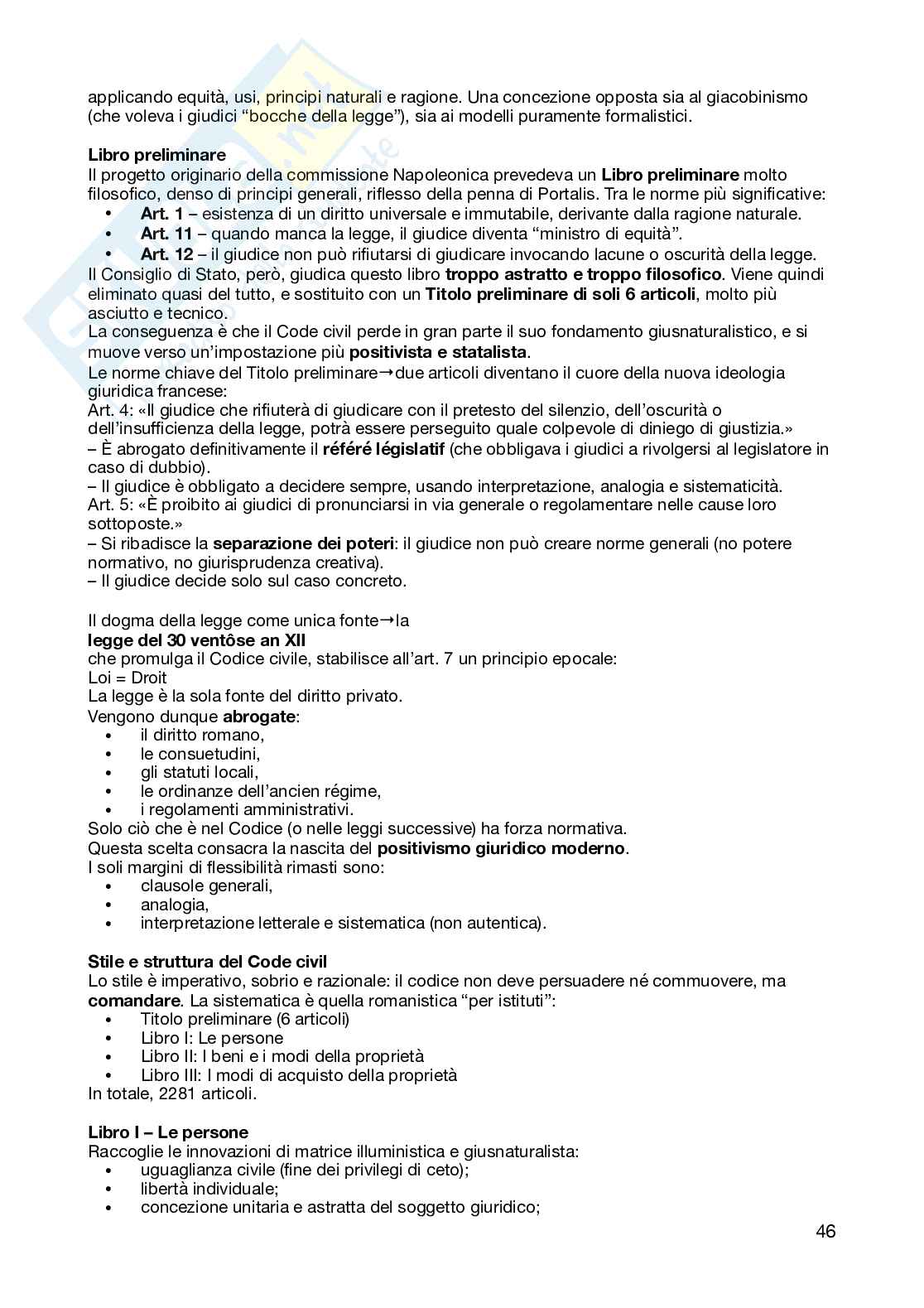 Diritto e giustizia nell'età contemporanea  Pag. 46