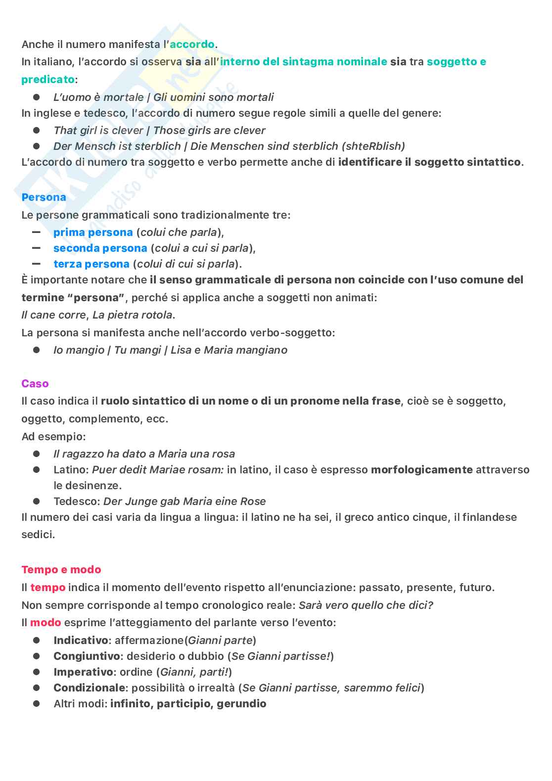 Riassunto esame Linguistica generale, Prof. Bozzetti Maria Giuseppina, libro consigliato Lingue e Linguaggio, 4 edizione , Graffi, Scalise Pag. 46
