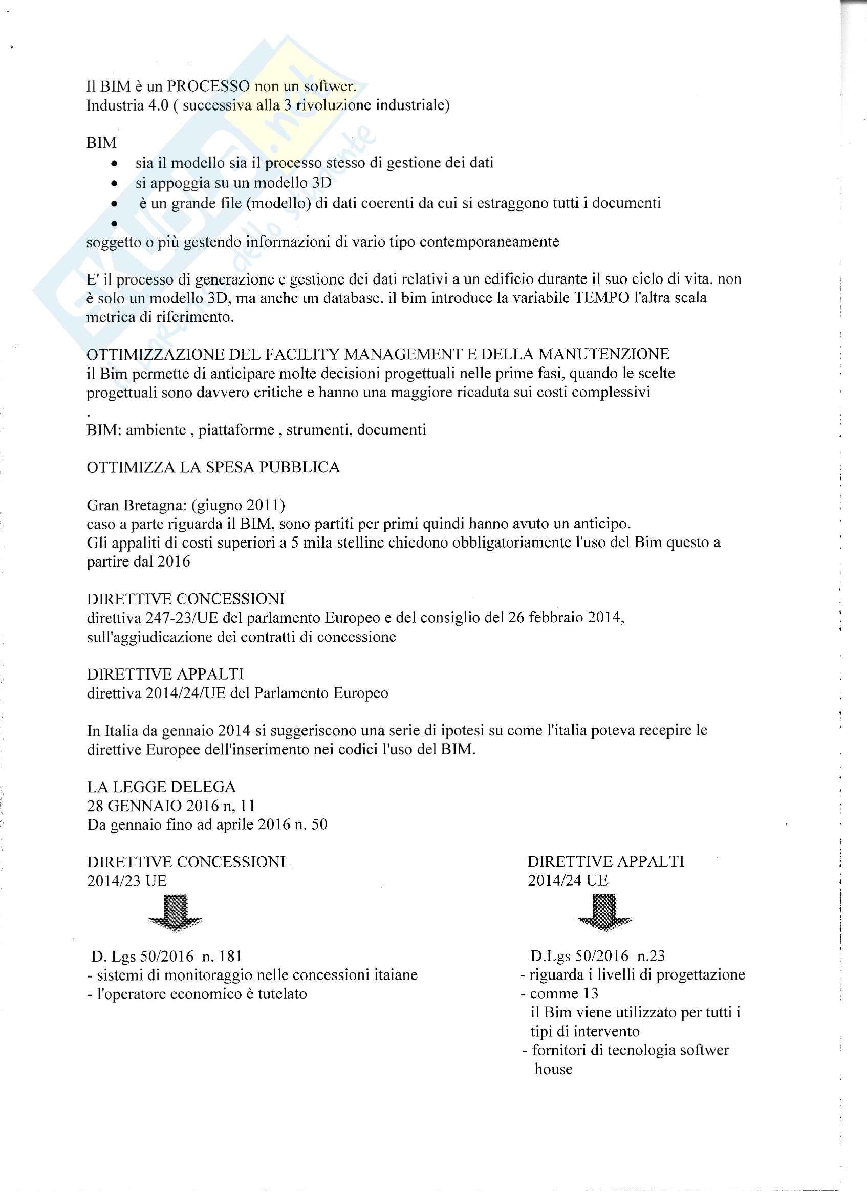 Rappresentazione del progetto cantierabile - bim Pag. 1