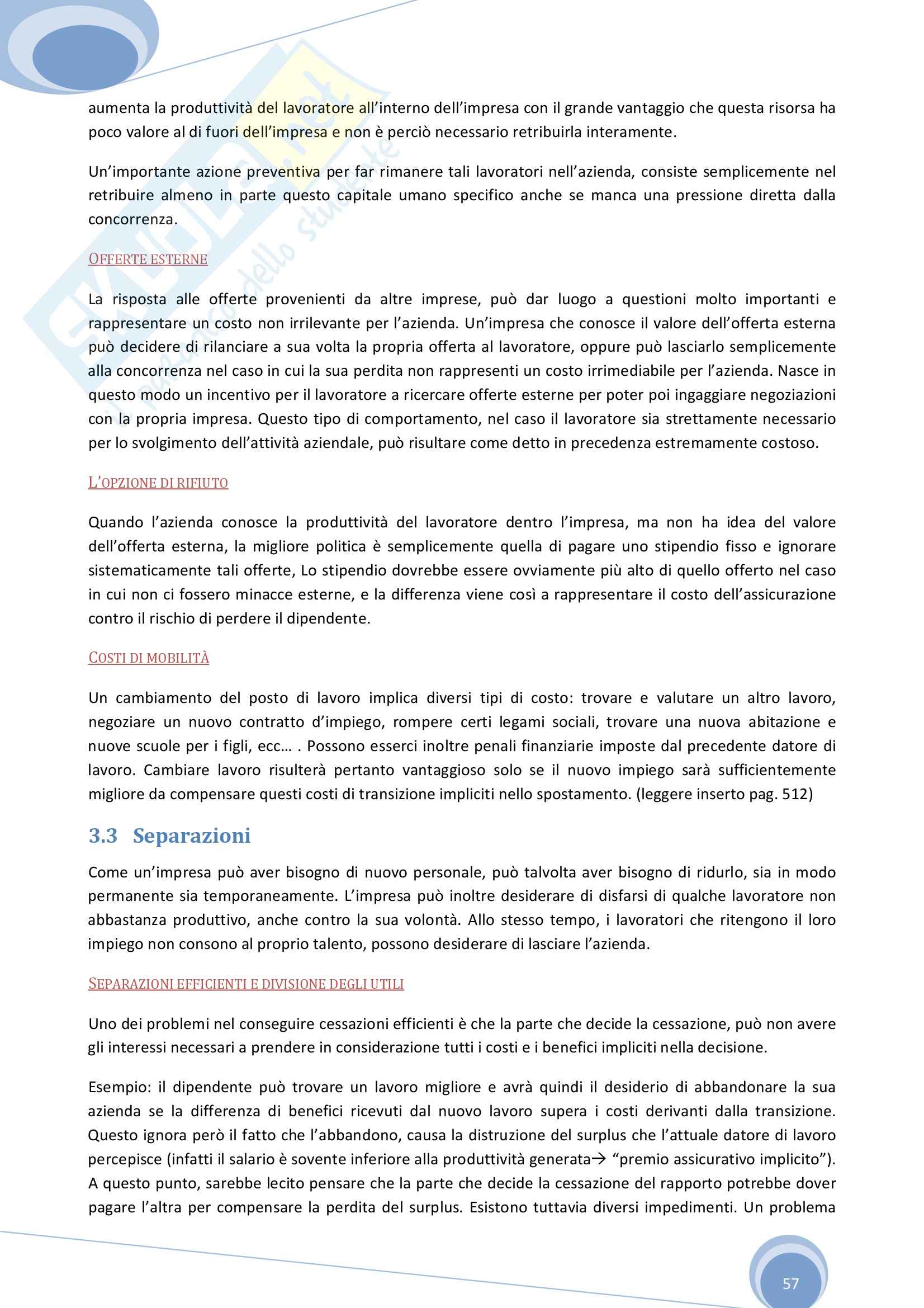 Riassunto esame Economia Aziendale, prof. Colombo, libro consigliato Economia, Organizzazione e Management di Giuliani Pag. 56