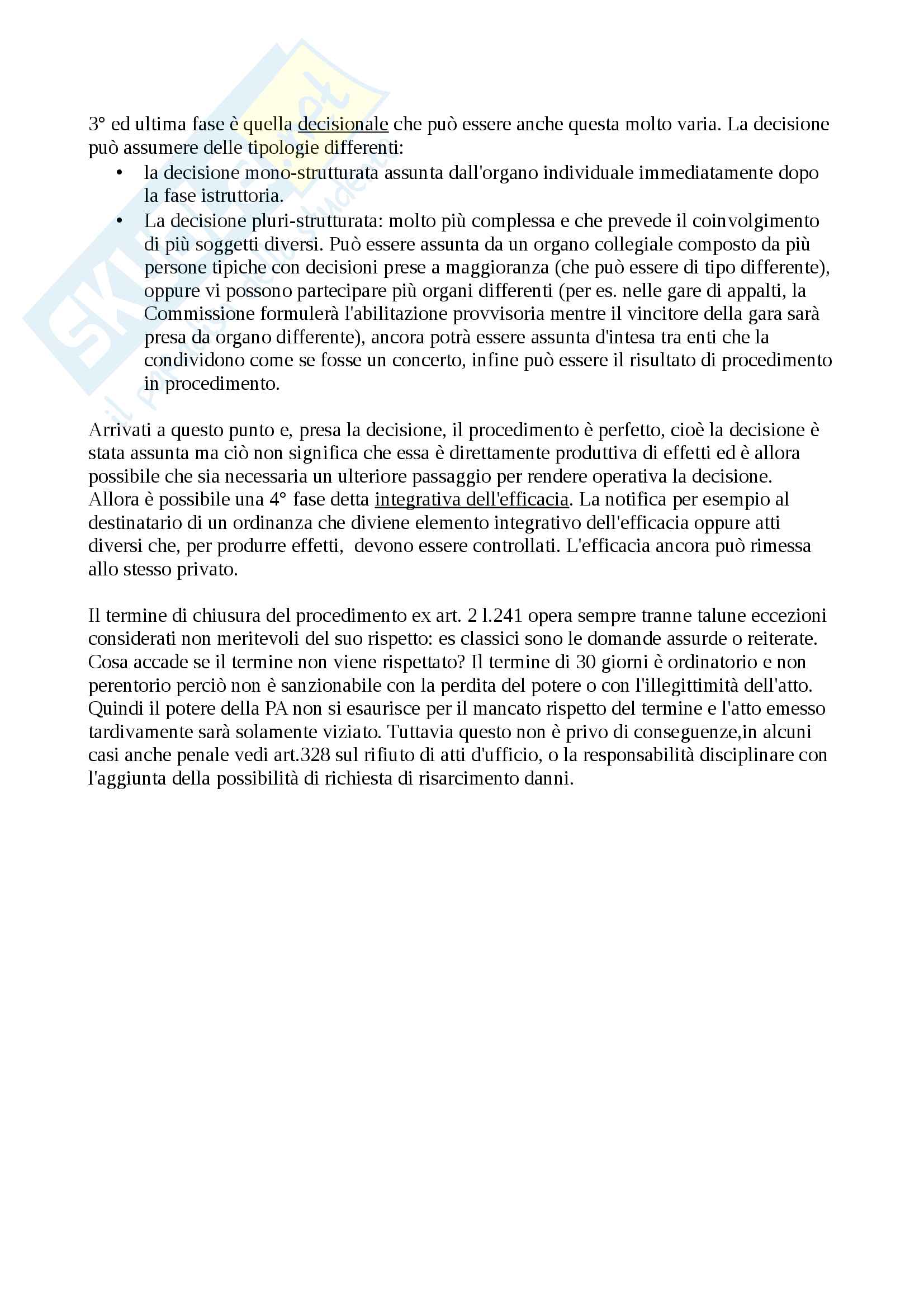 Diritto amministrativo II 1° SEM. SEZ. A-L Pag. 16