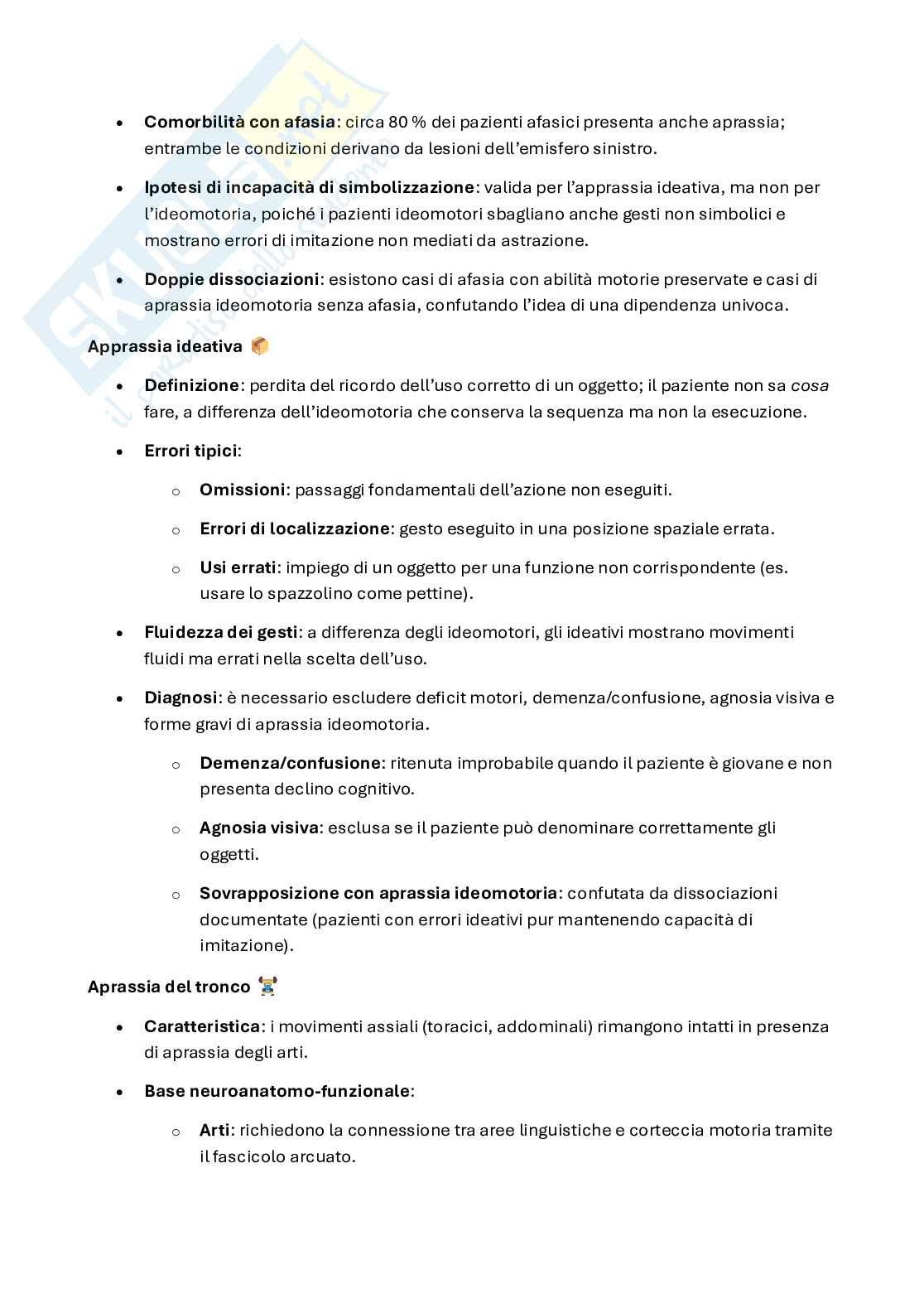 Neuropsicologia clinica - Psicologia clinica e della riabilitazione Pag. 36