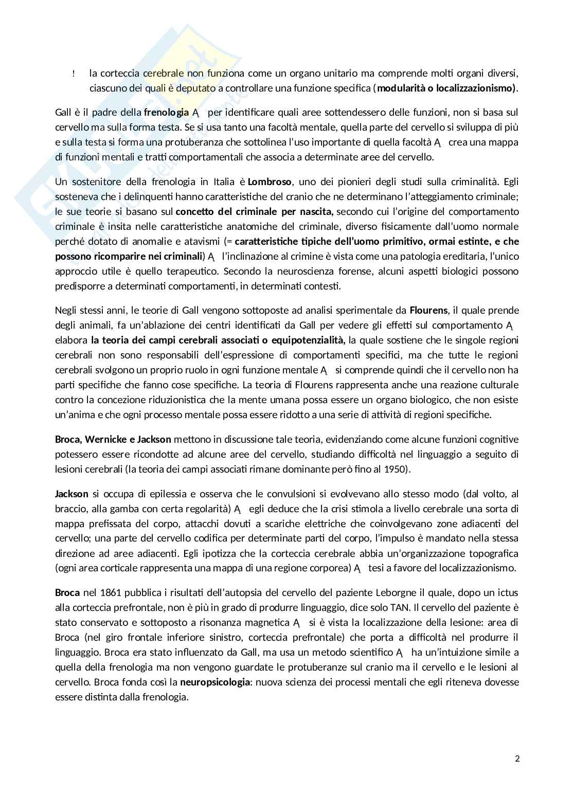 Appunti Psicobiologia Pag. 2