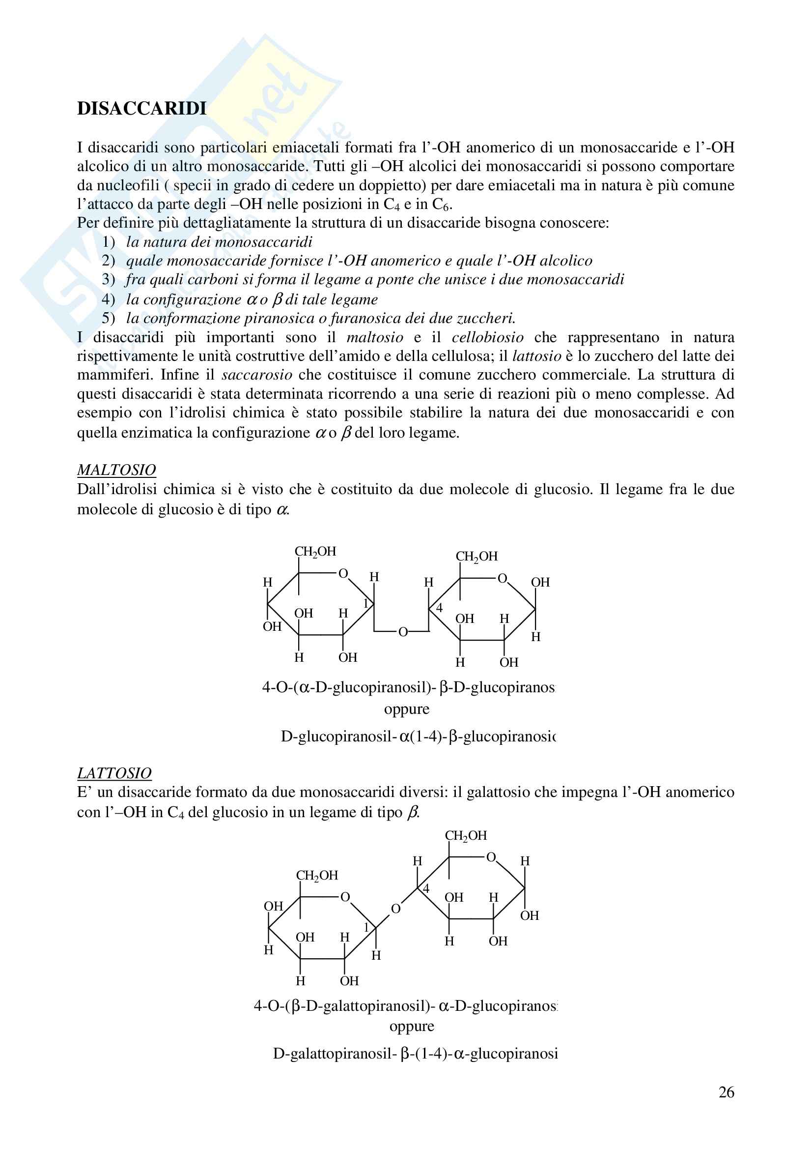 Chimica organica - nozioni generali Pag. 26