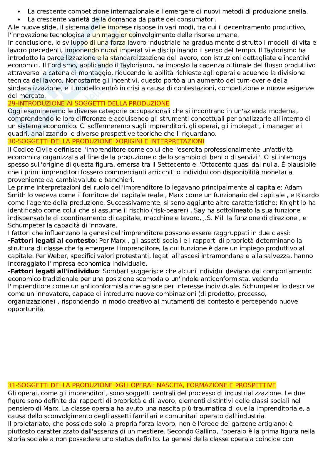 Appunti lezione Sociologia del lavoro Pag. 11