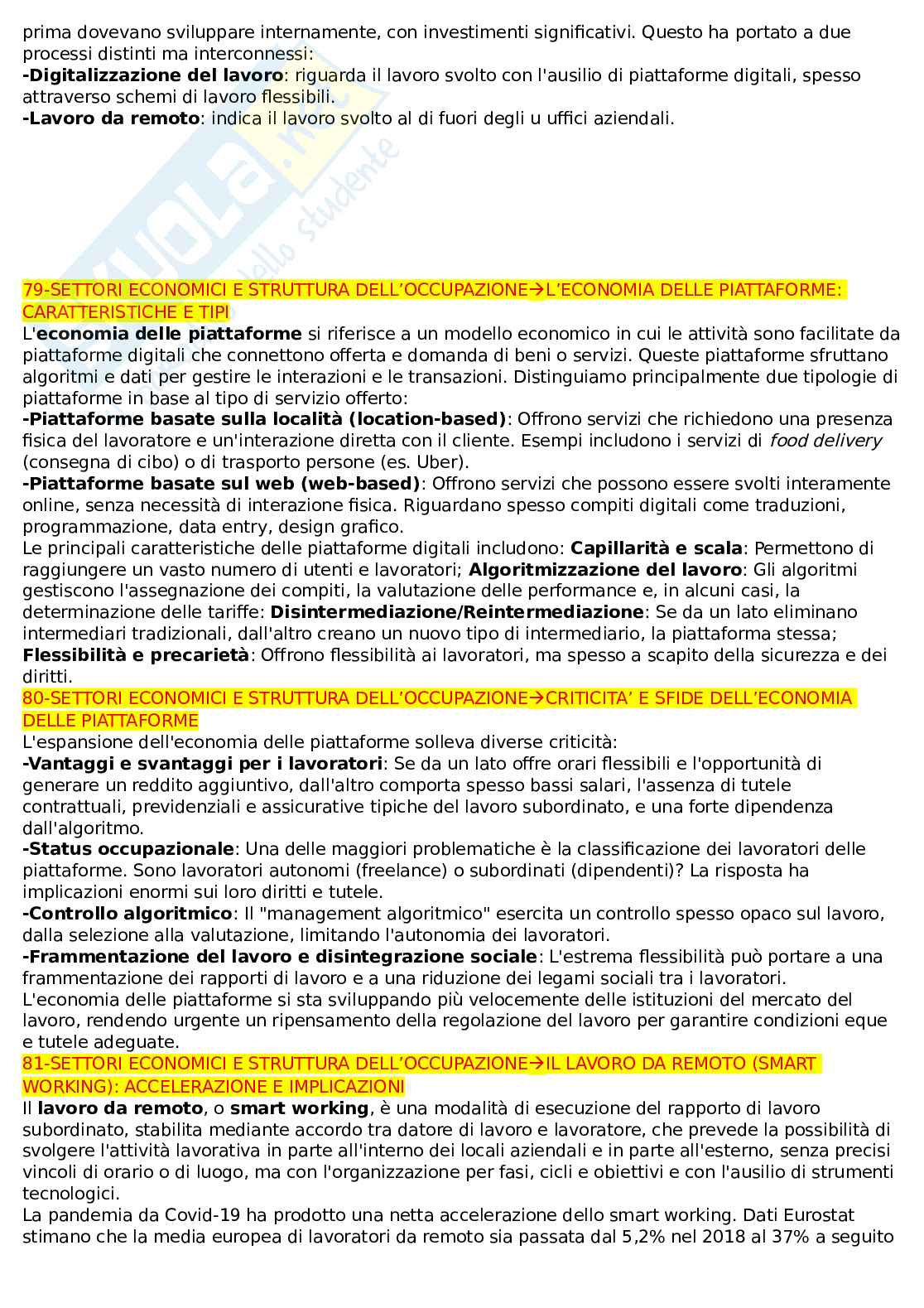 Appunti lezione Sociologia del lavoro Pag. 26
