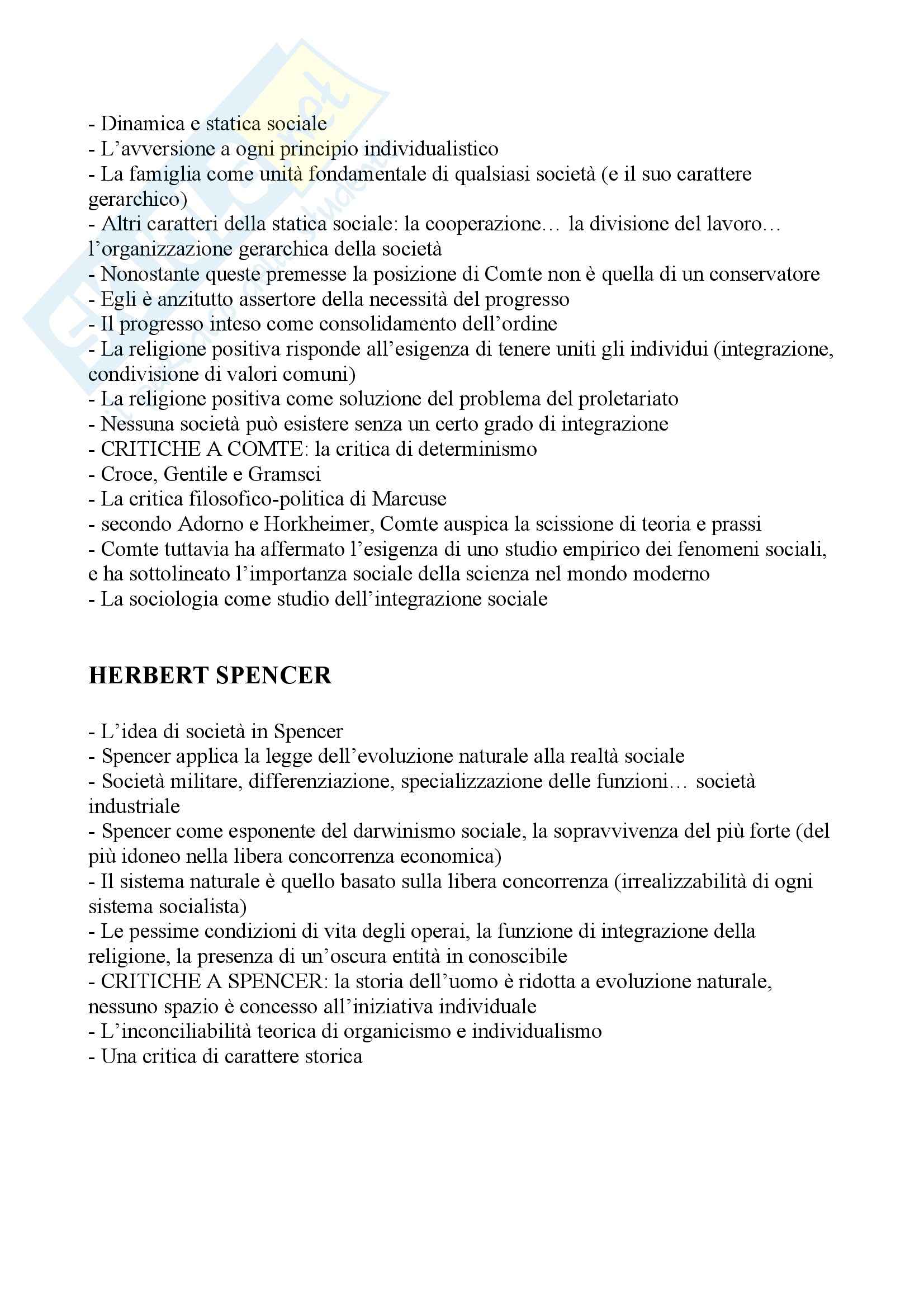 Schemi storia del pensiero Pag. 2