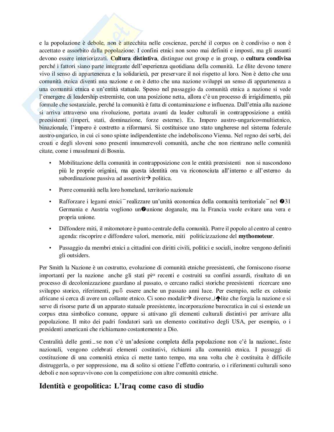 Appunti completi di Geopolitica - Teorie classiche e scenari contemporanei (94 pag.) Pag. 26