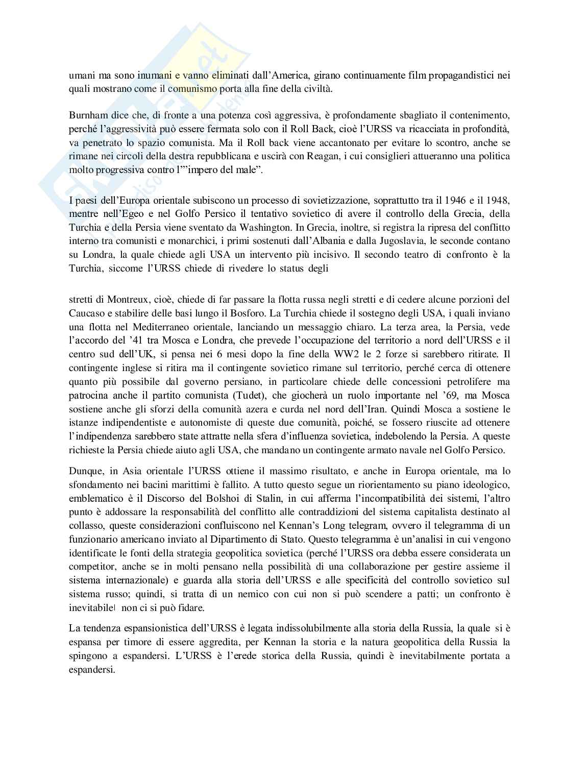 Appunti completi di Geopolitica - Teorie classiche e scenari contemporanei (94 pag.) Pag. 31