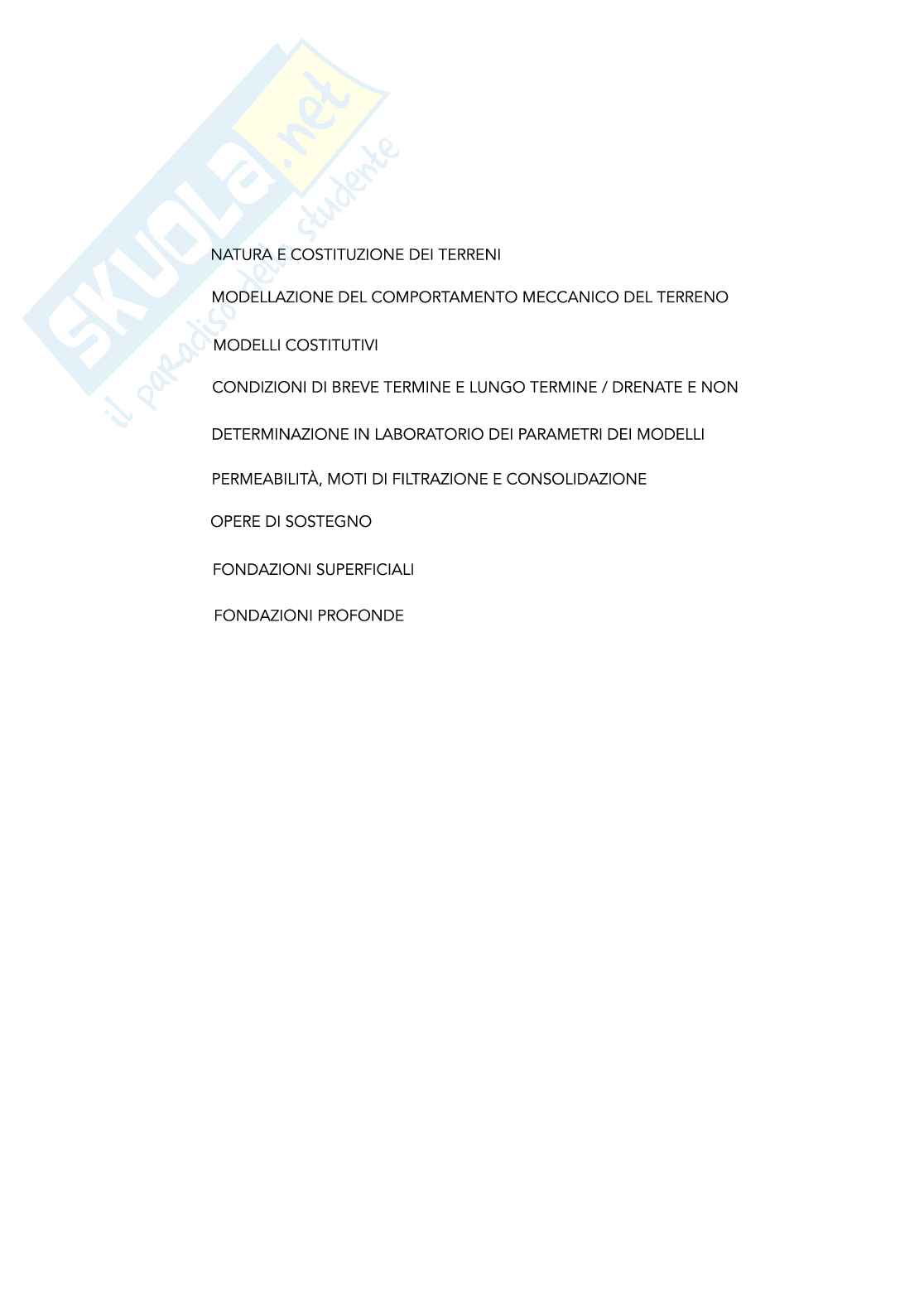 Appunti Fondamenti di geotecnica - Moduli 1-4 Pag. 1
