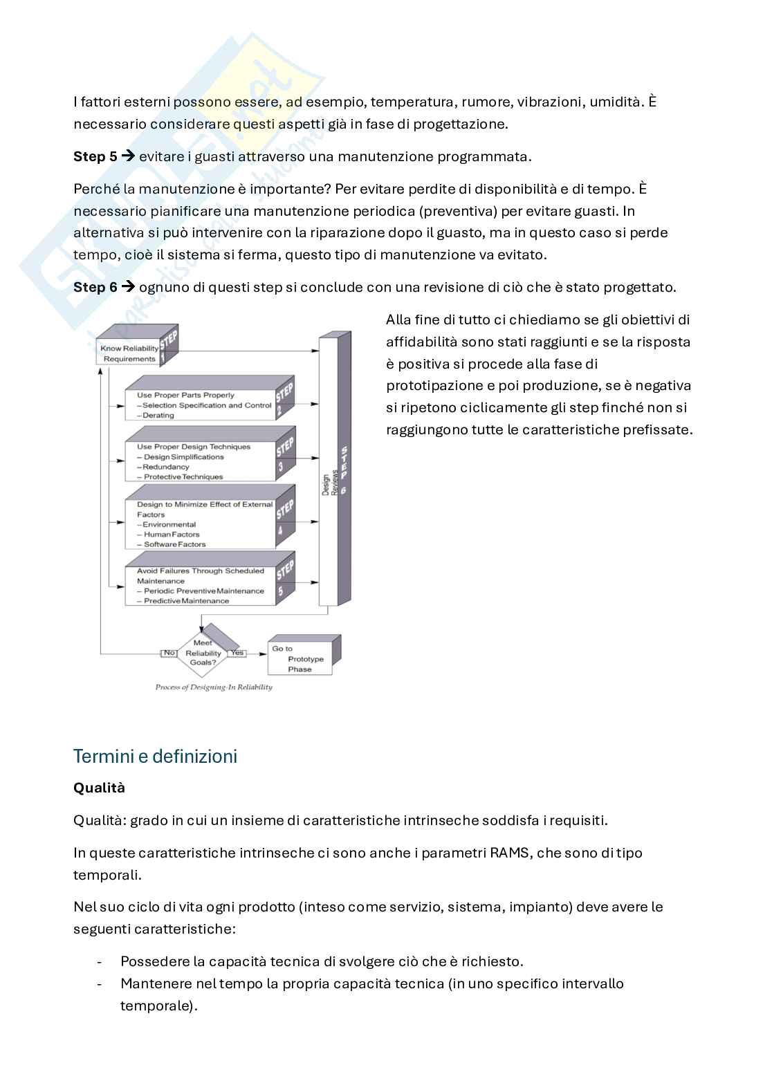 Appunti system reliability, dependability and safety - parte 1  Pag. 2