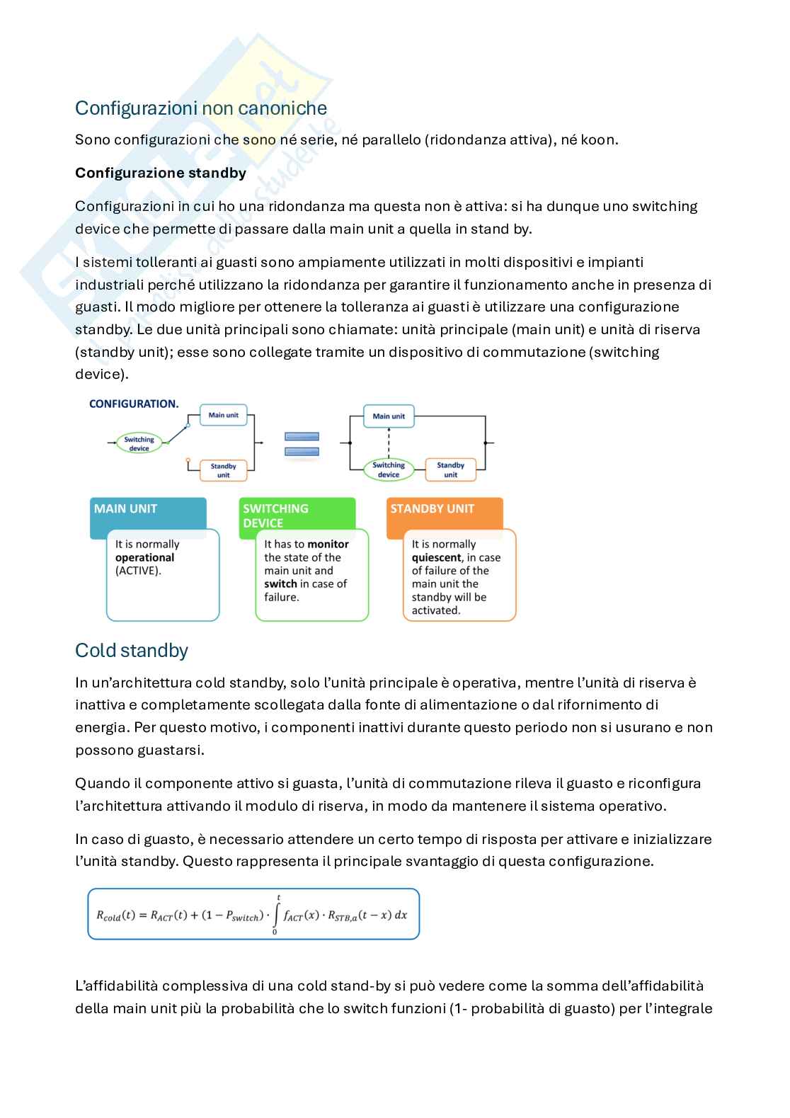 Appunti system reliability, dependability and safety - parte 1  Pag. 21