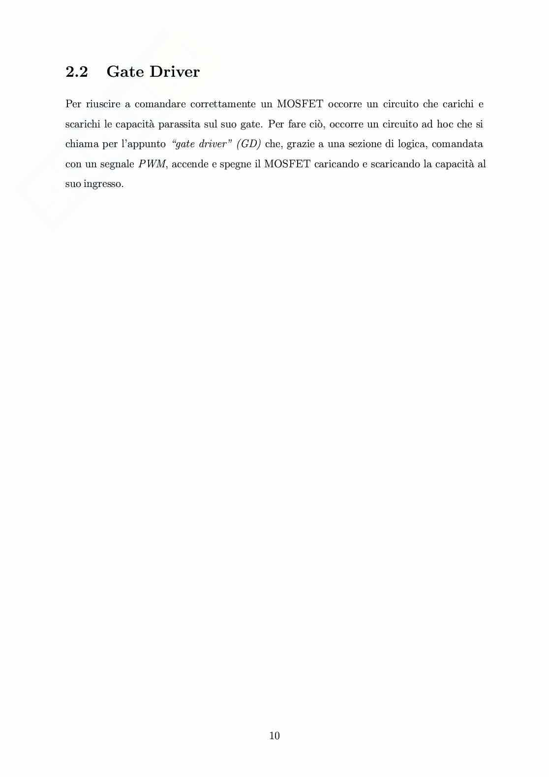 Progettazione e analisi di un convertitore dc-dc isolato Pag. 11