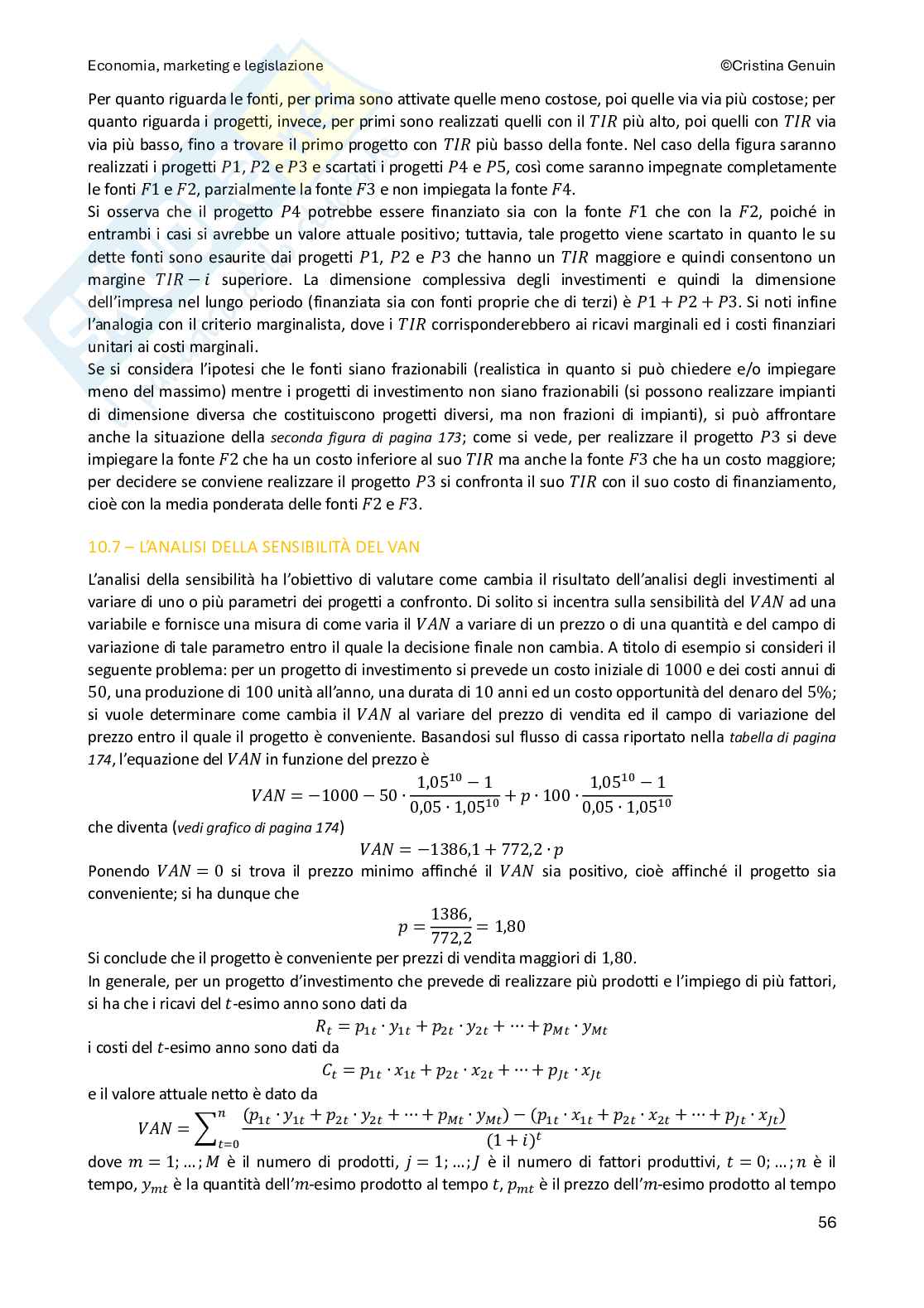 Appunti intero corso Economia e marketing Pag. 56