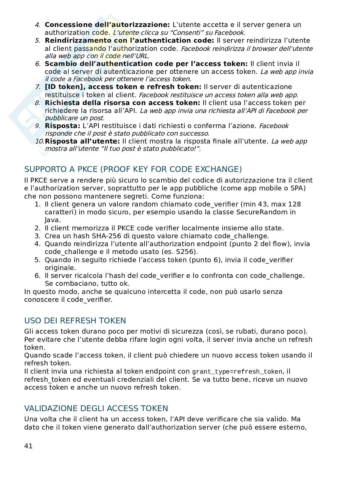 Riassunto esame Enterprise applications, Prof. Dodaro Carmine, libro consigliato Patterns of enterprise application architecture, Addison, Wesley Pag. 41