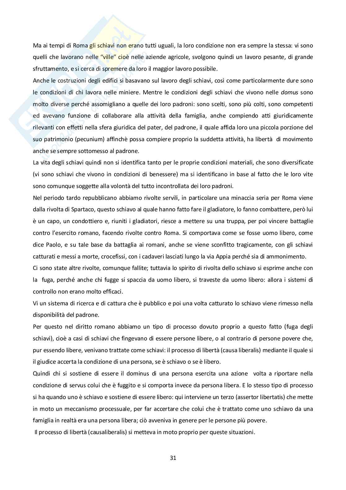 Appunti lezioni Istituzioni diritto romano Pag. 31