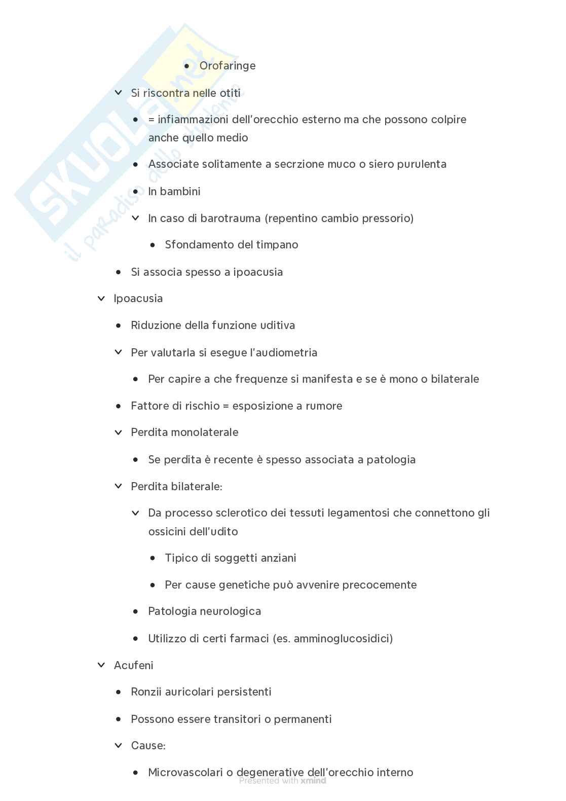 Semeiotica del capo Pag. 11
