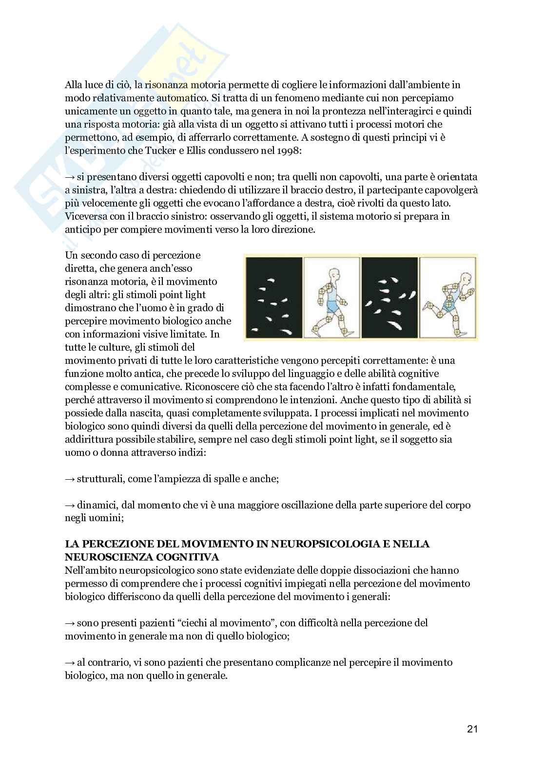 Appunti integrati con slide, Psicologia generale di base Pag. 21