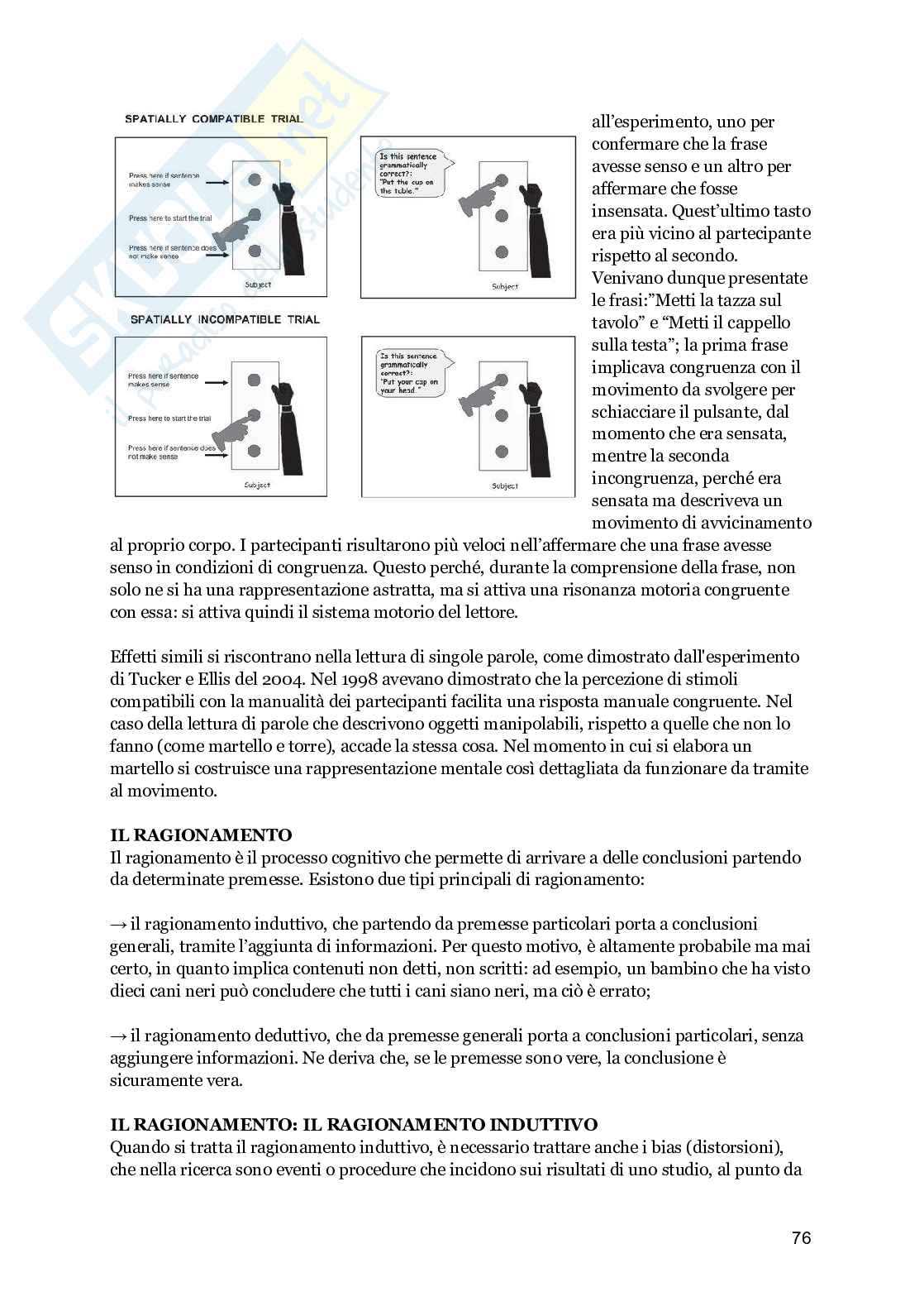 Appunti integrati con slide, Psicologia generale di base Pag. 76