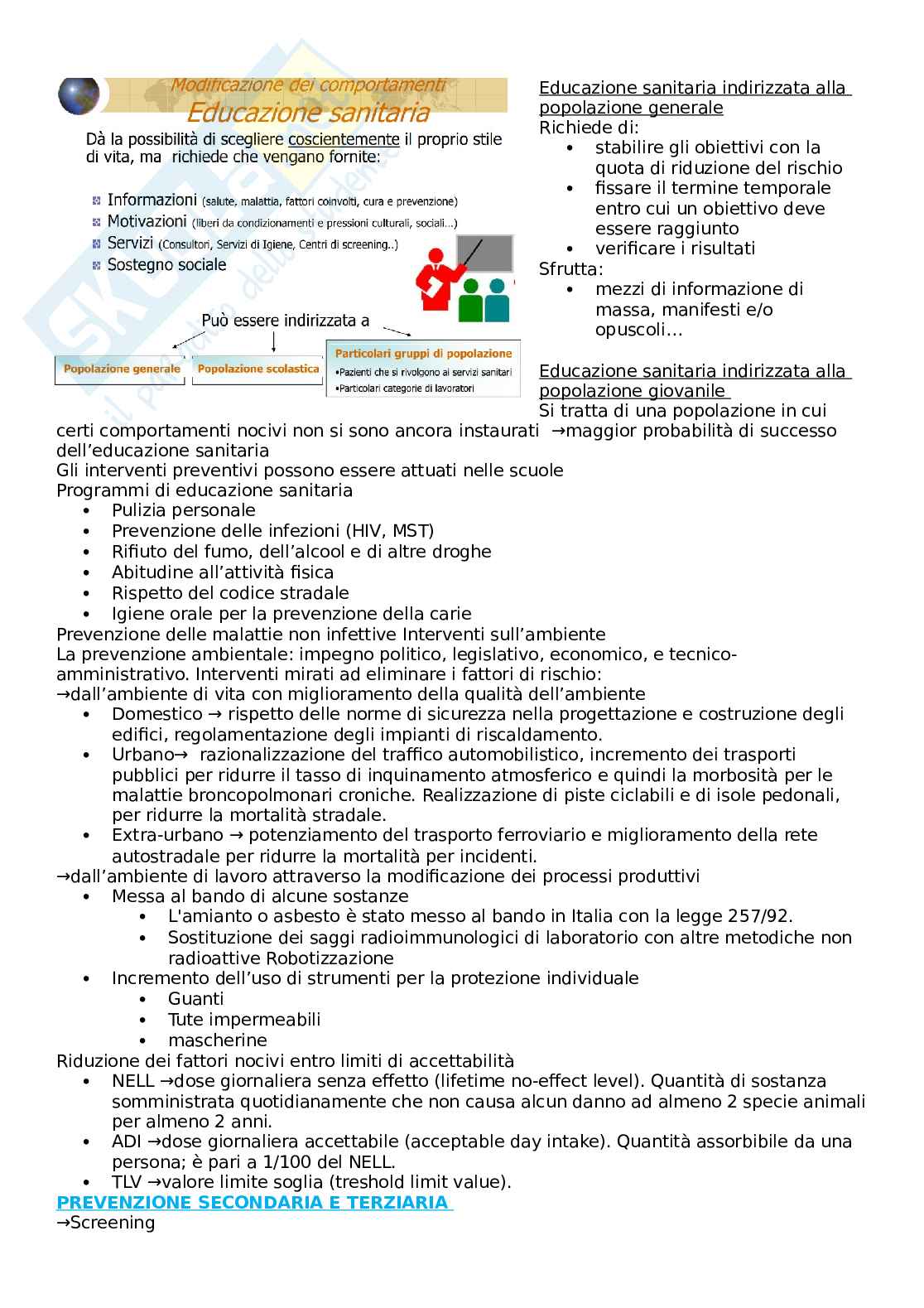 Igiene - scienze della prevenzione Pag. 56