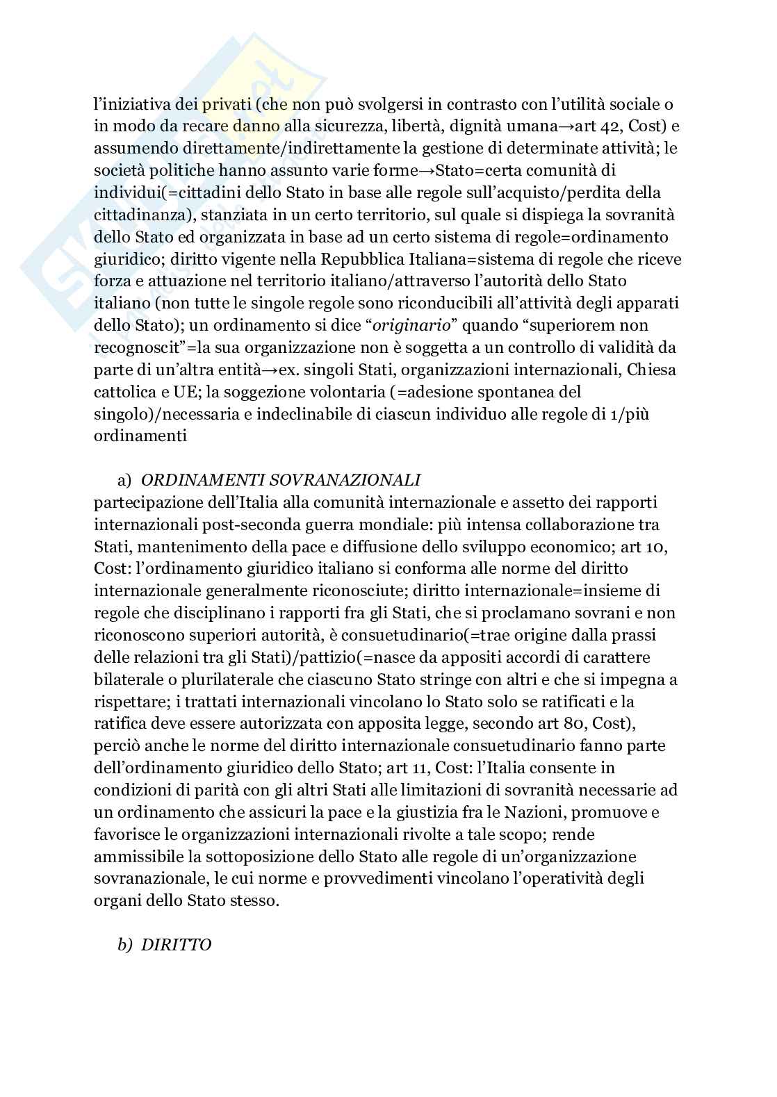 Riassunto esame Diritto privato, Prof. Stefini Umberto, libro consigliato Manuale di diritto privato , Andrea Torrente Pag. 2