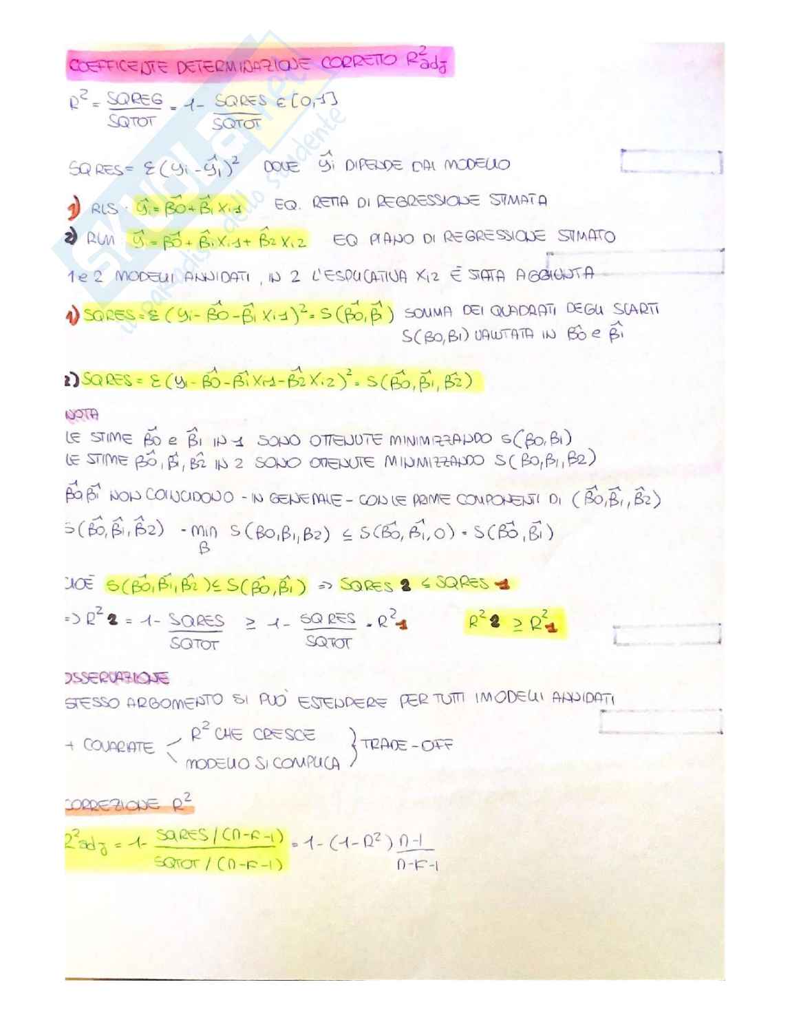 Appunti Modelli statistici Pag. 56