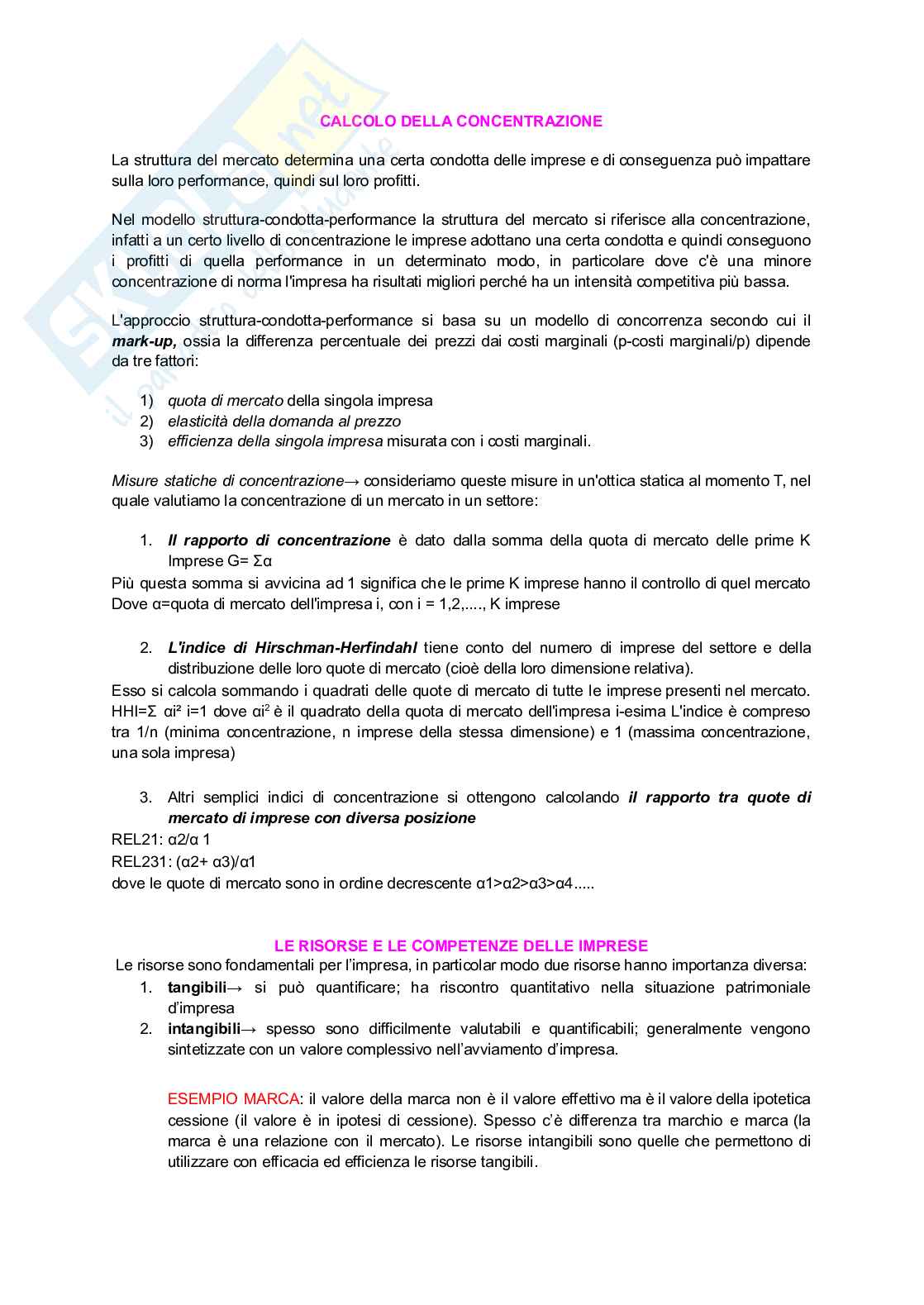 Appunti di Market-Driven Management  Pag. 6
