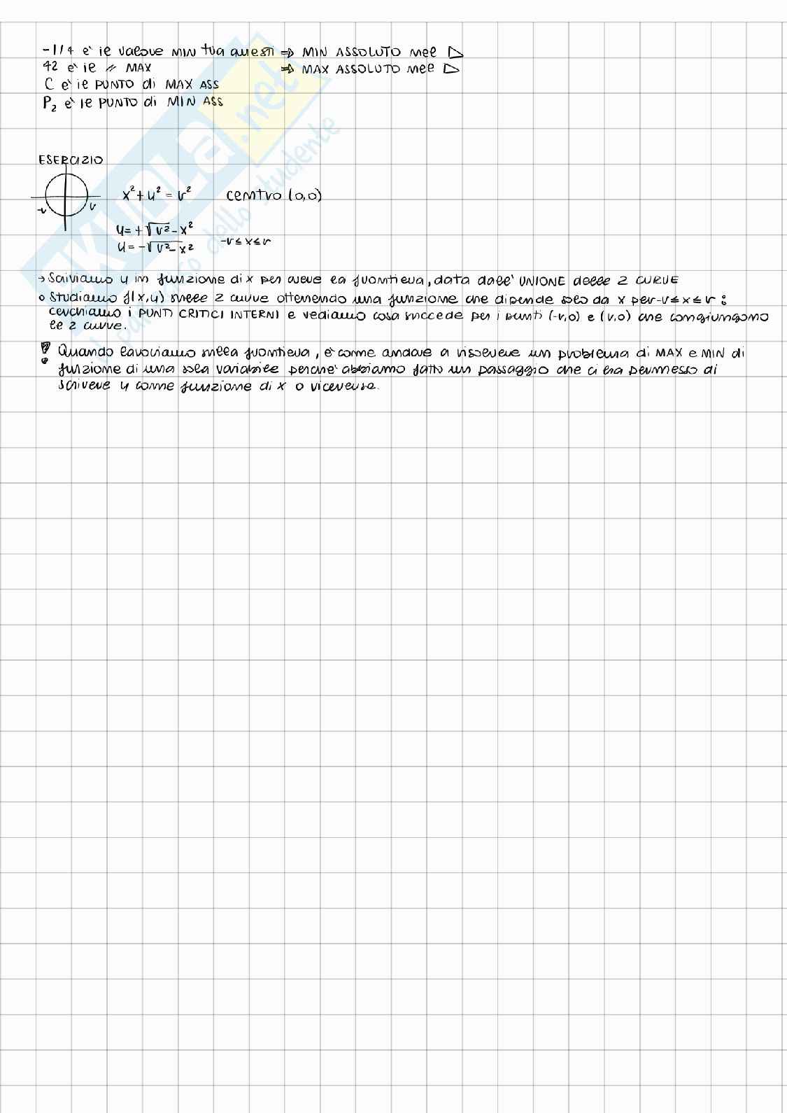 Appunti Analisi matematica 2 Pag. 2