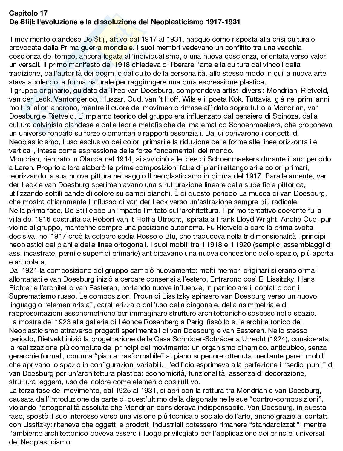 Consegna appunti parte 2 di Storia dell’architettura contemporanea Pag. 11