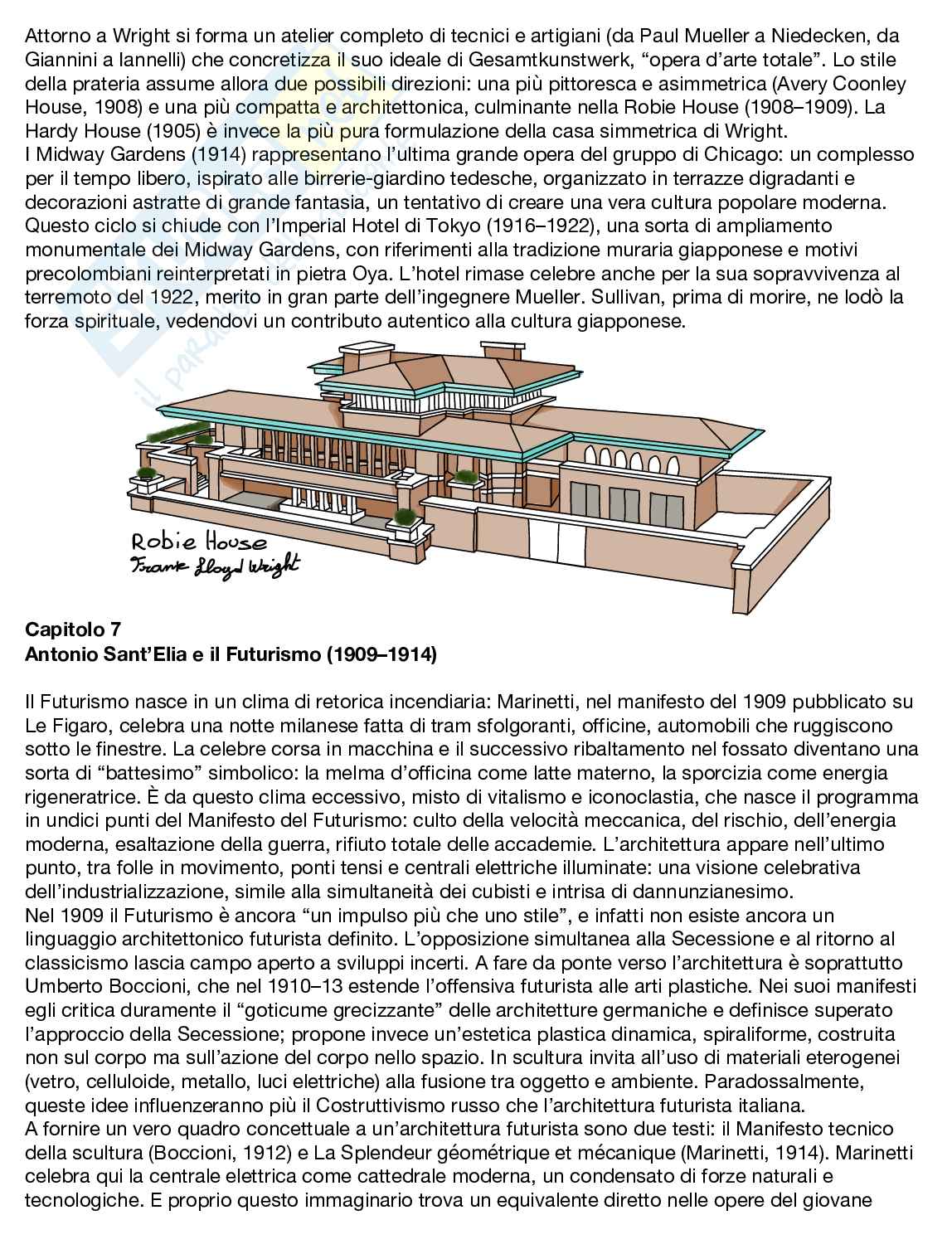 Consegna appunti parte 2 di Storia dell’architettura contemporanea Pag. 2
