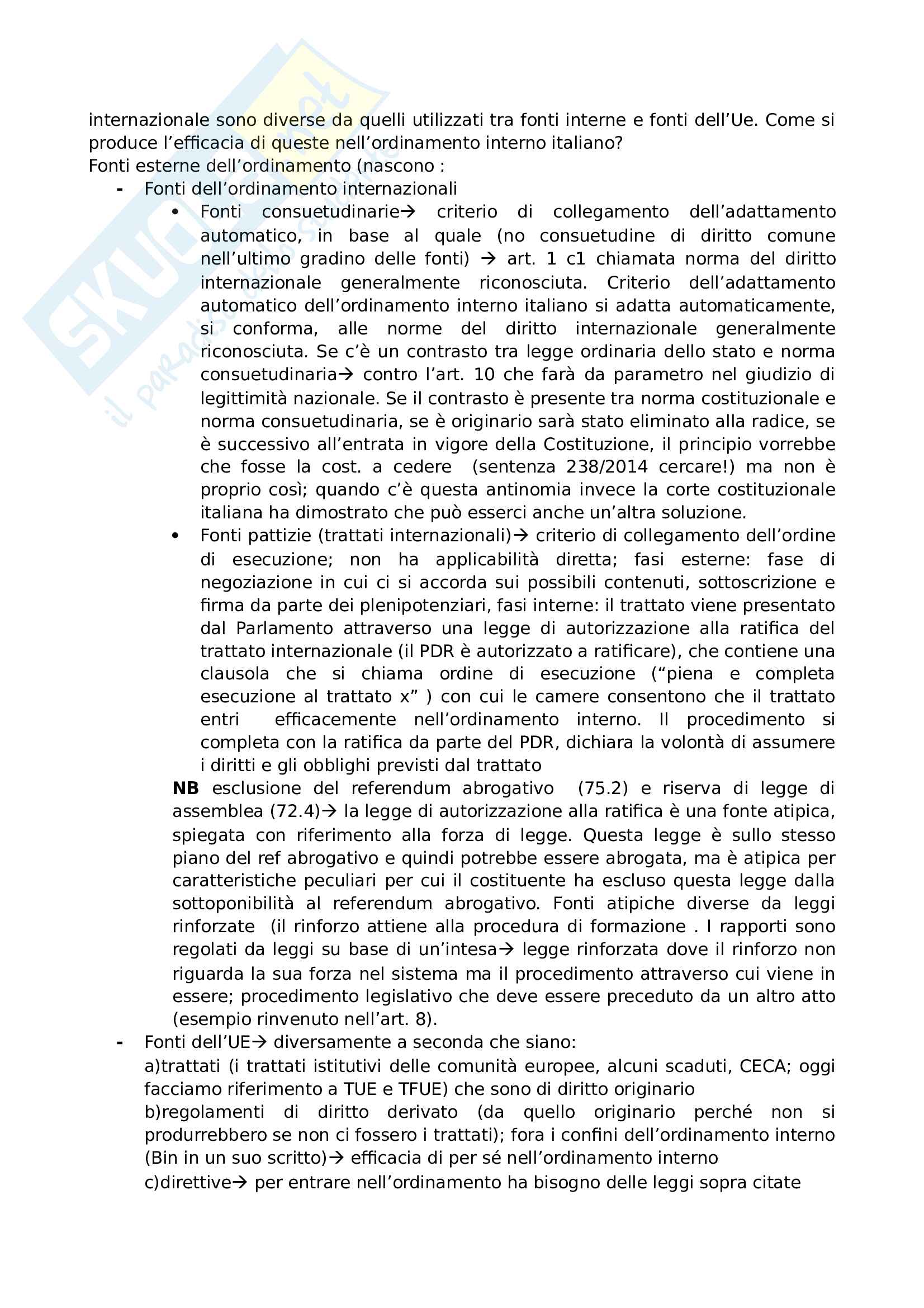 Schemi E Schede Diritto Costituzionale Pdf