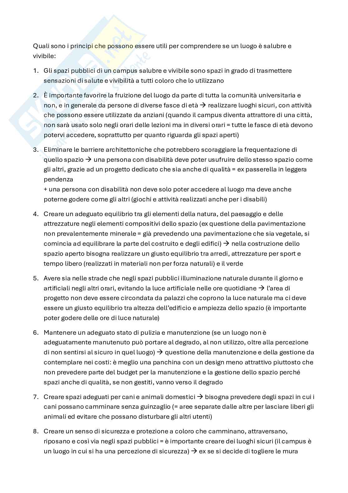 Appunti terza parte Urbanistica II Pag. 11