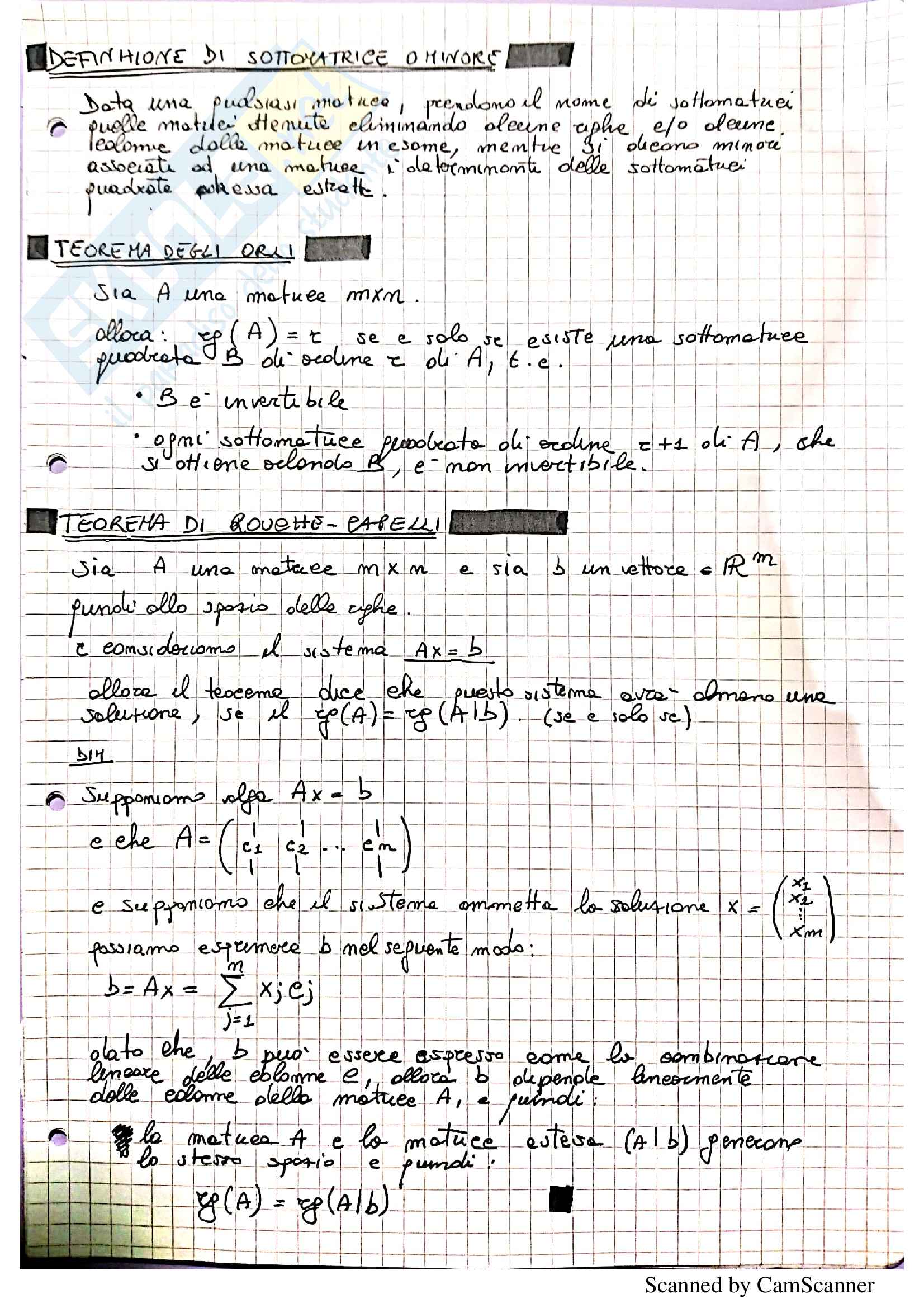 Come Passare L Esame Di Algebra Lineare