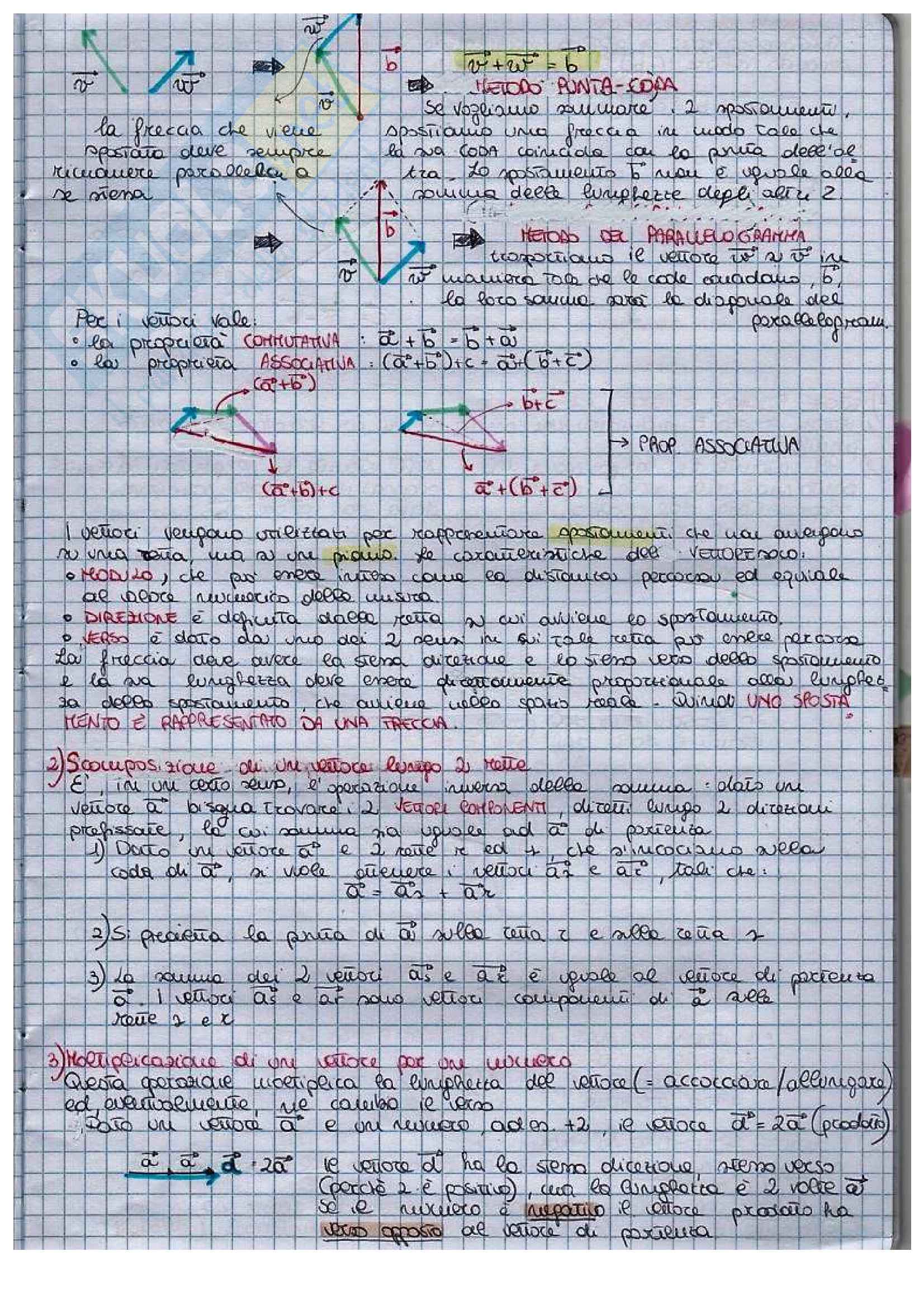 Appunti di fisica, lezioni del prof. Mantovani Pag. 21