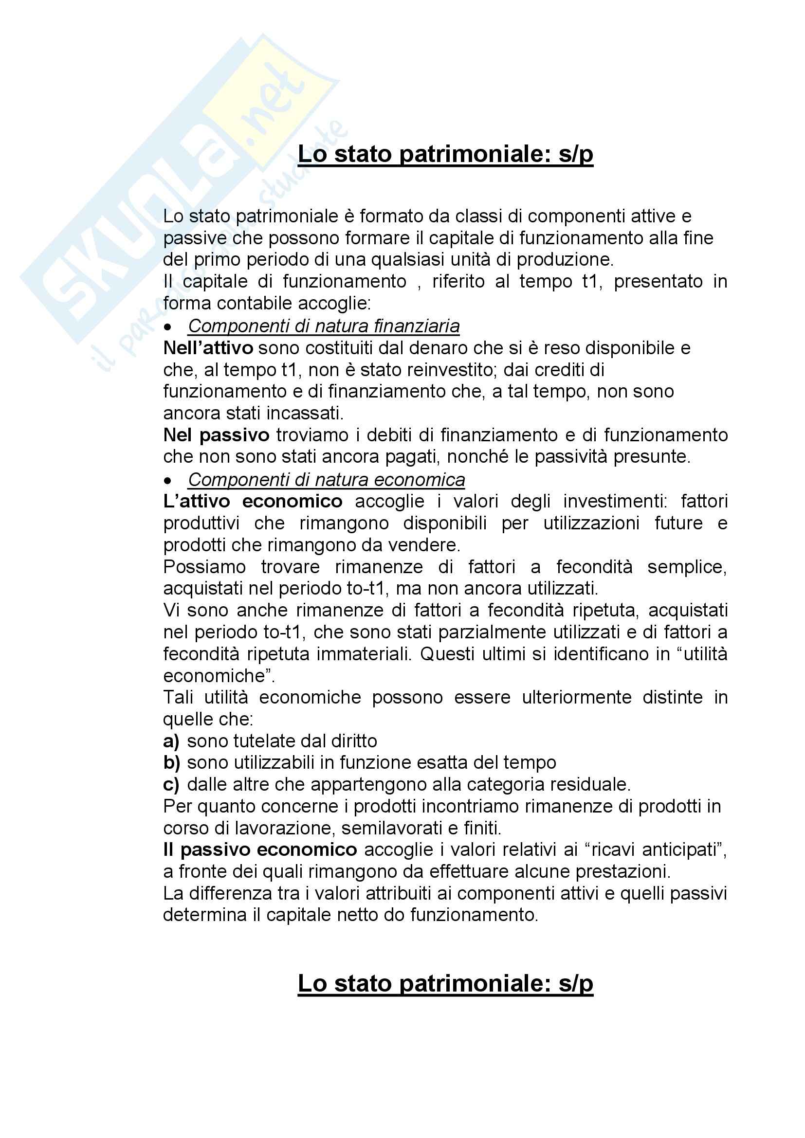 Economia e commercio - Appunti Pag. 1