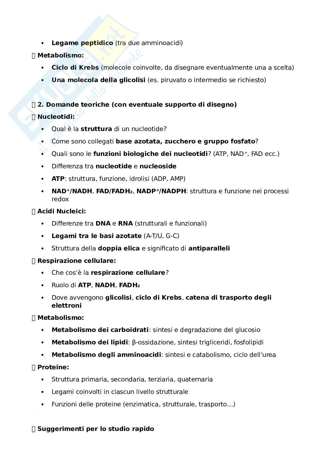 Formulario di Chimica organica Pag. 2