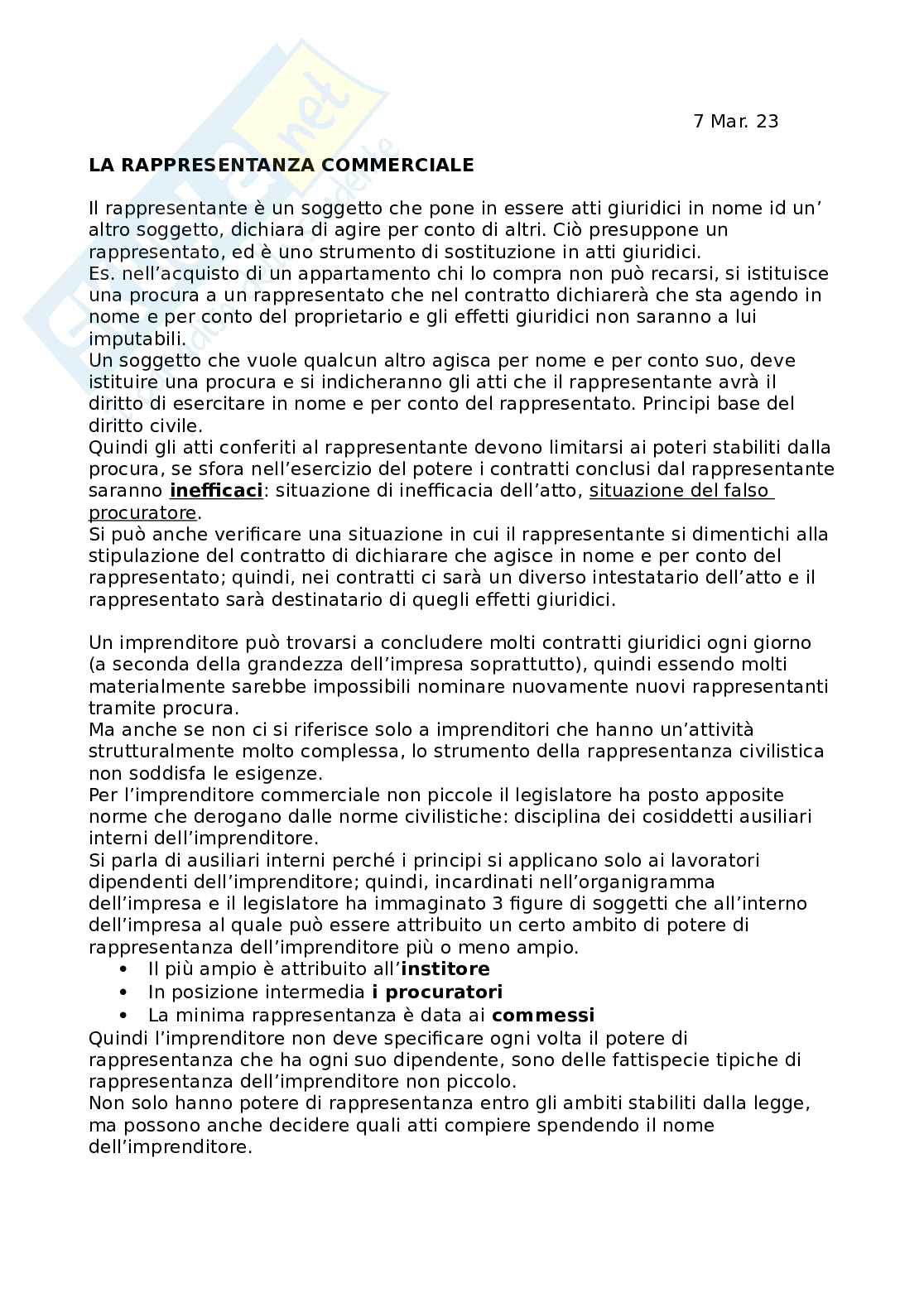 Appunti lezioni di Diritto commerciale Pag. 16