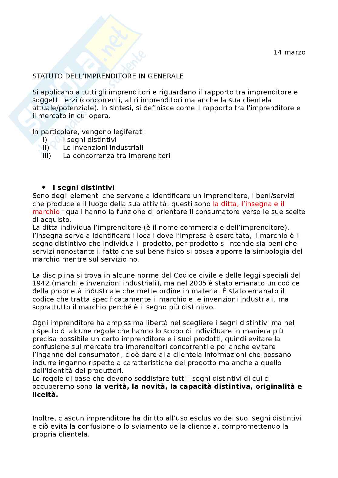 Appunti lezioni di Diritto commerciale Pag. 26