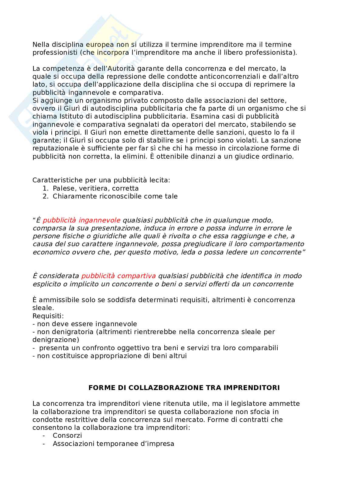 Appunti lezioni di Diritto commerciale Pag. 46