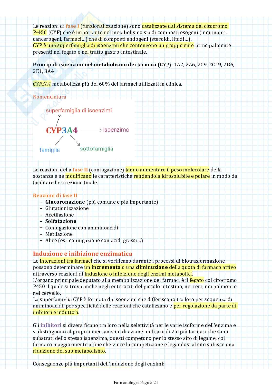 Appunti di Farmacologia generale Pag. 21