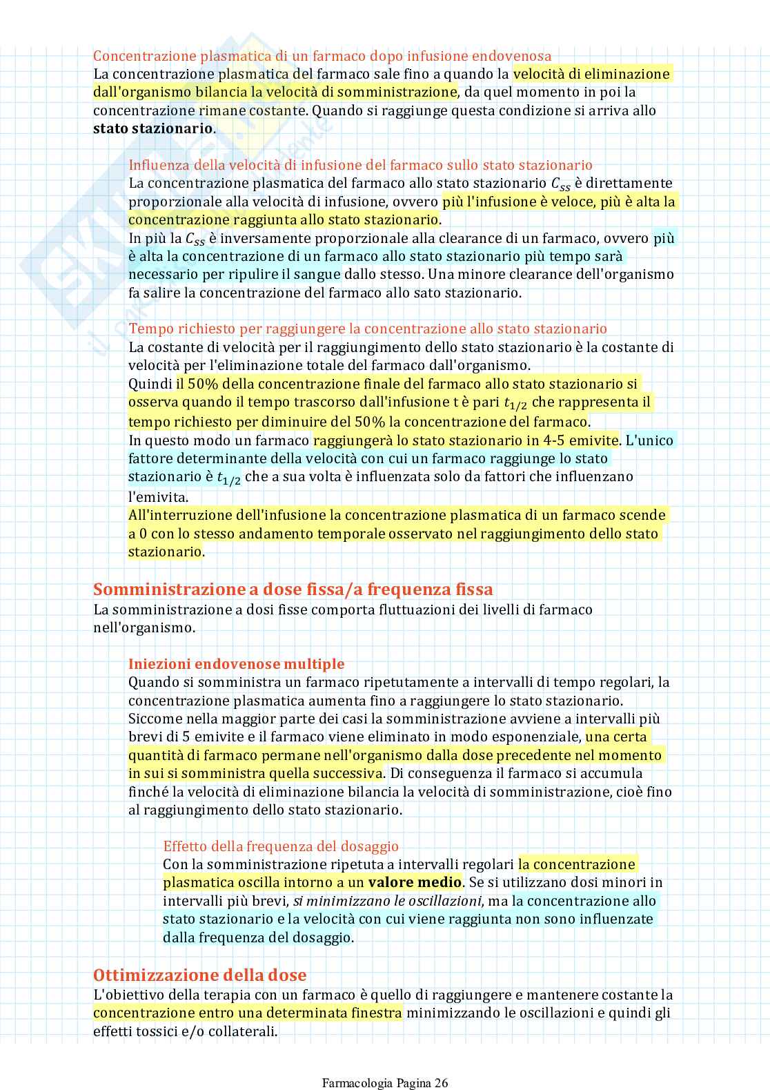 Appunti di Farmacologia generale Pag. 26