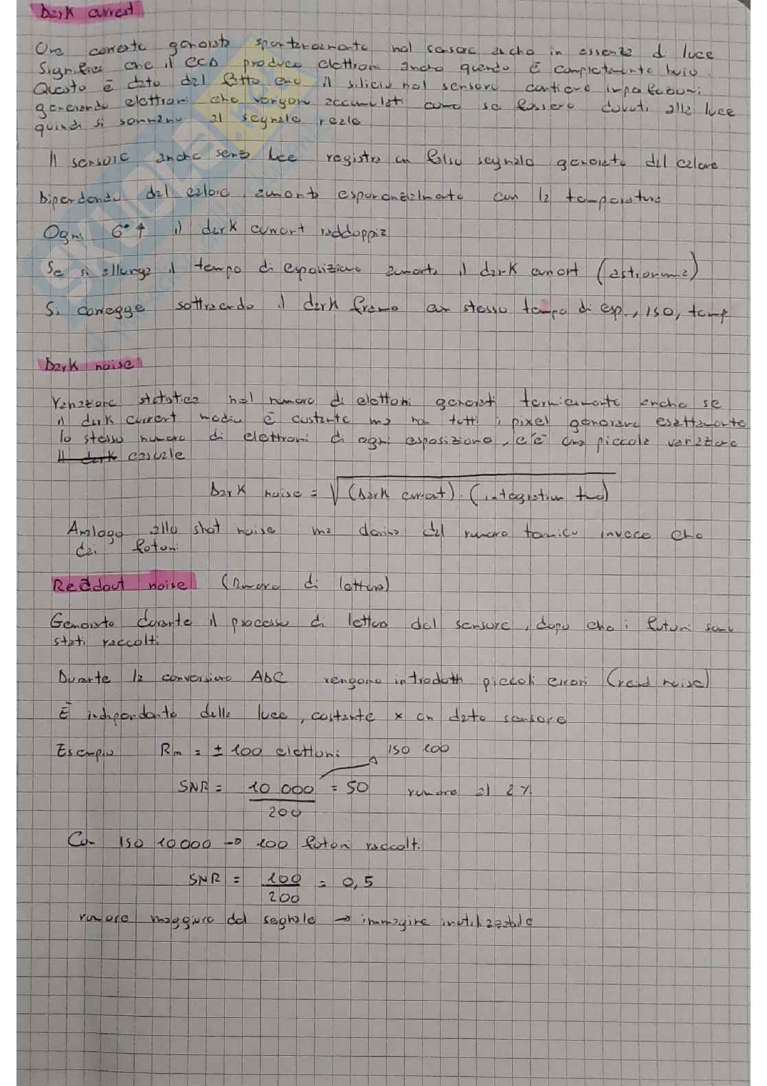 Sensori e acquisizione Pag. 6