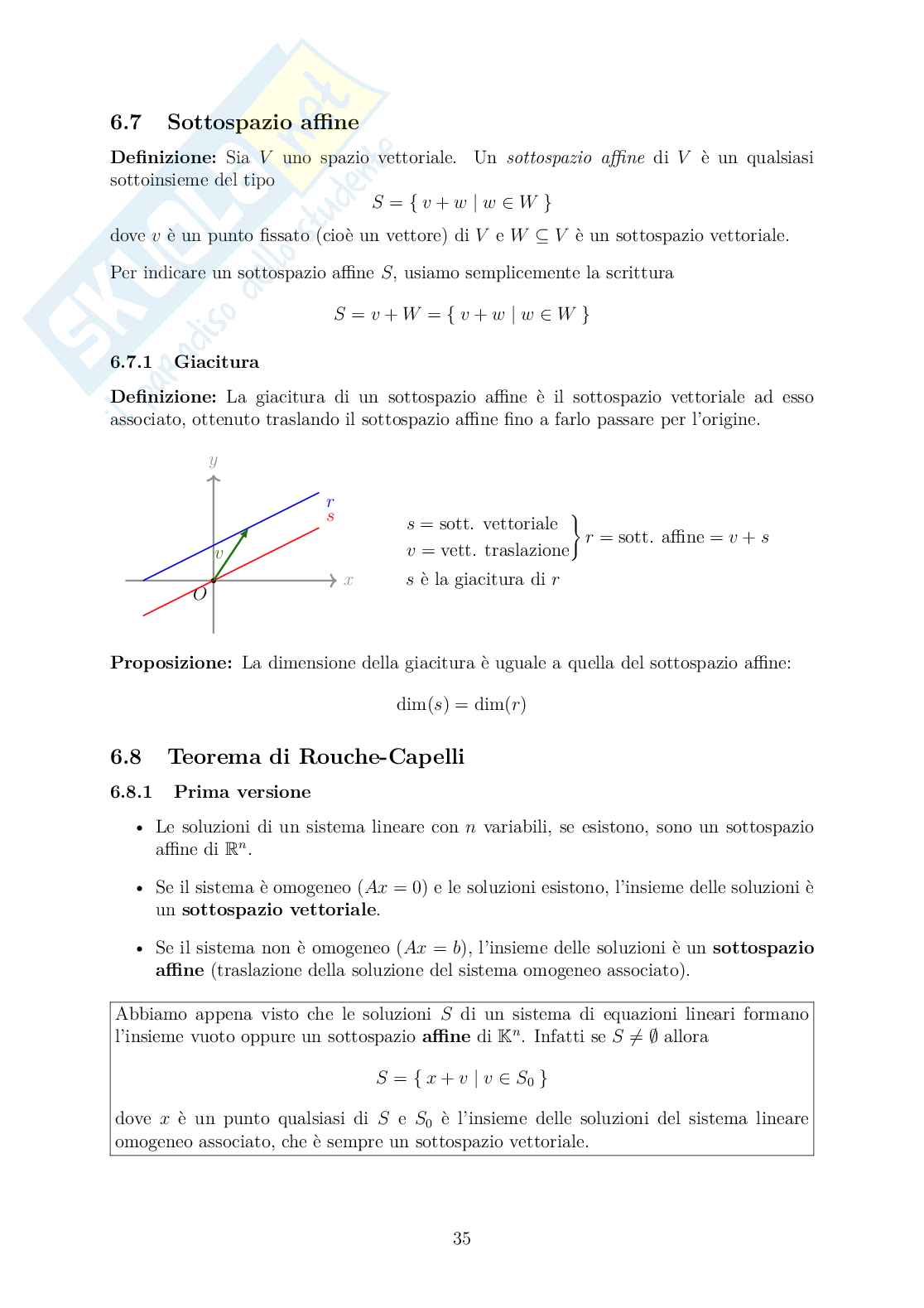 Appunti Algebra lineare Pag. 36