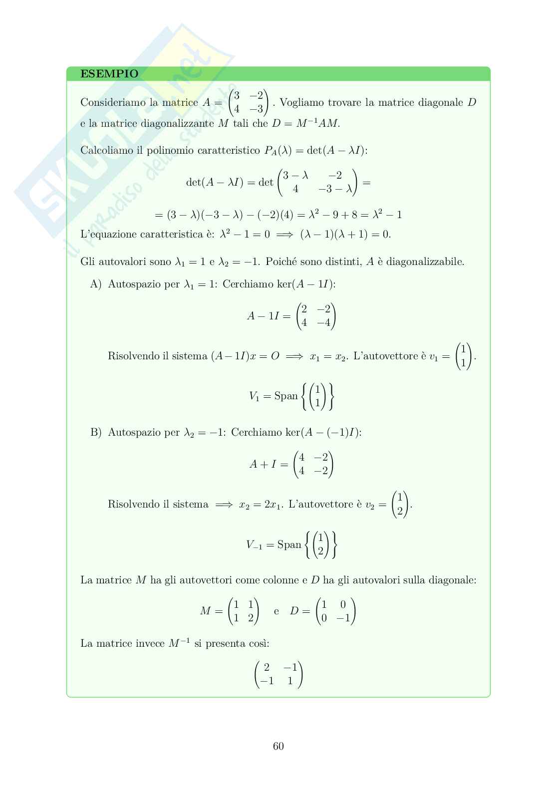 Appunti Algebra lineare Pag. 61