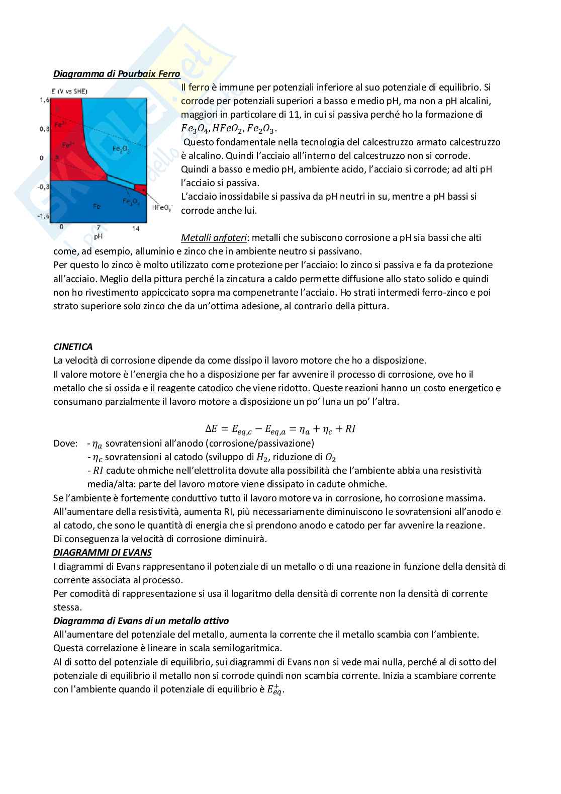 Lezioni complete corso Scienza e tecnologia dei materiali  Pag. 66