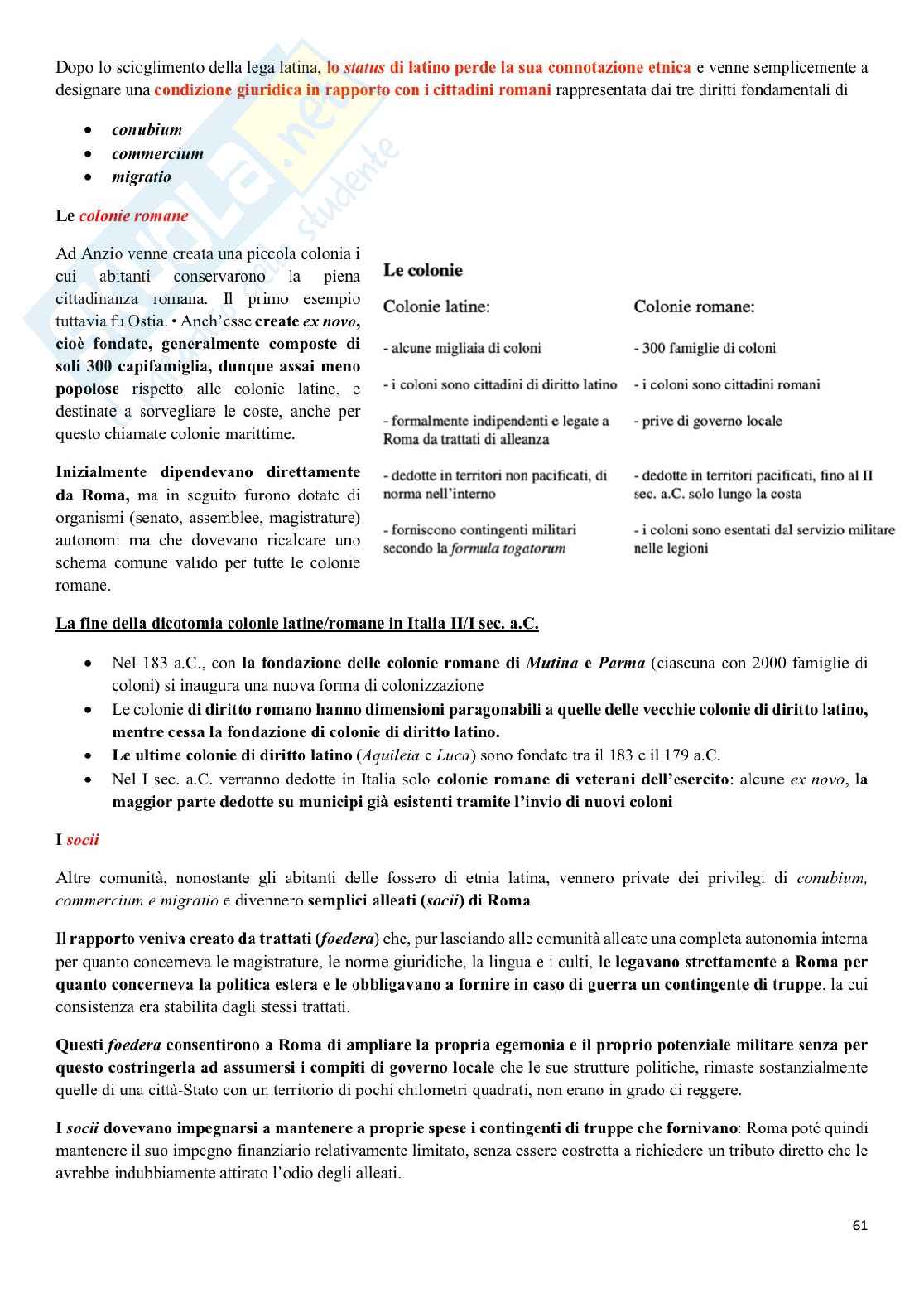Fondamenti di storia antica (B024380) - Kit completo, appunti, schemi e quiz con Soluzioni | SFP Notes Vol. 09 Pag. 36